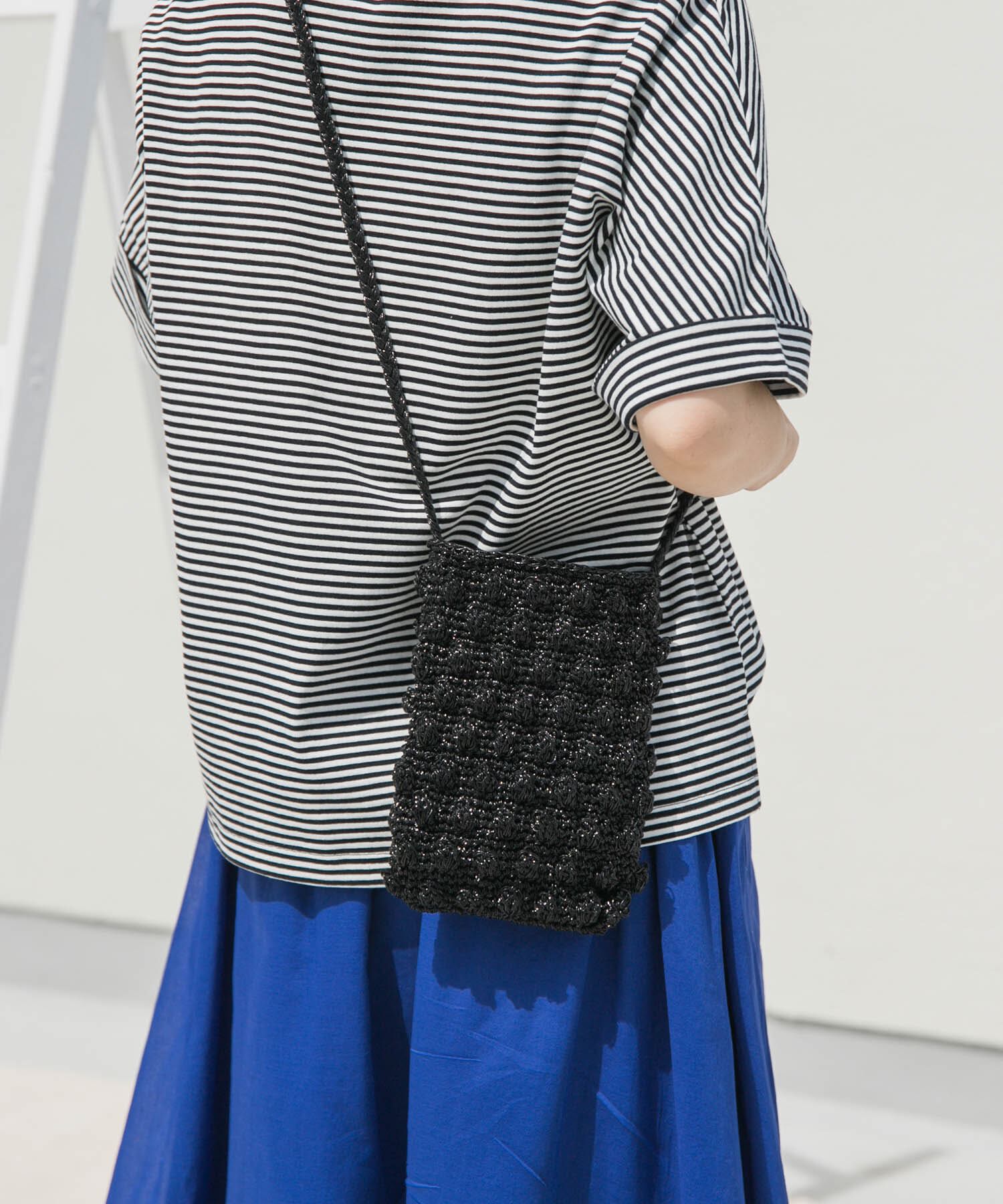 URBAN RESEARCH DOORS「メタリックヤーンショルダーバッグ」|ショルダー・メッセンジャー|