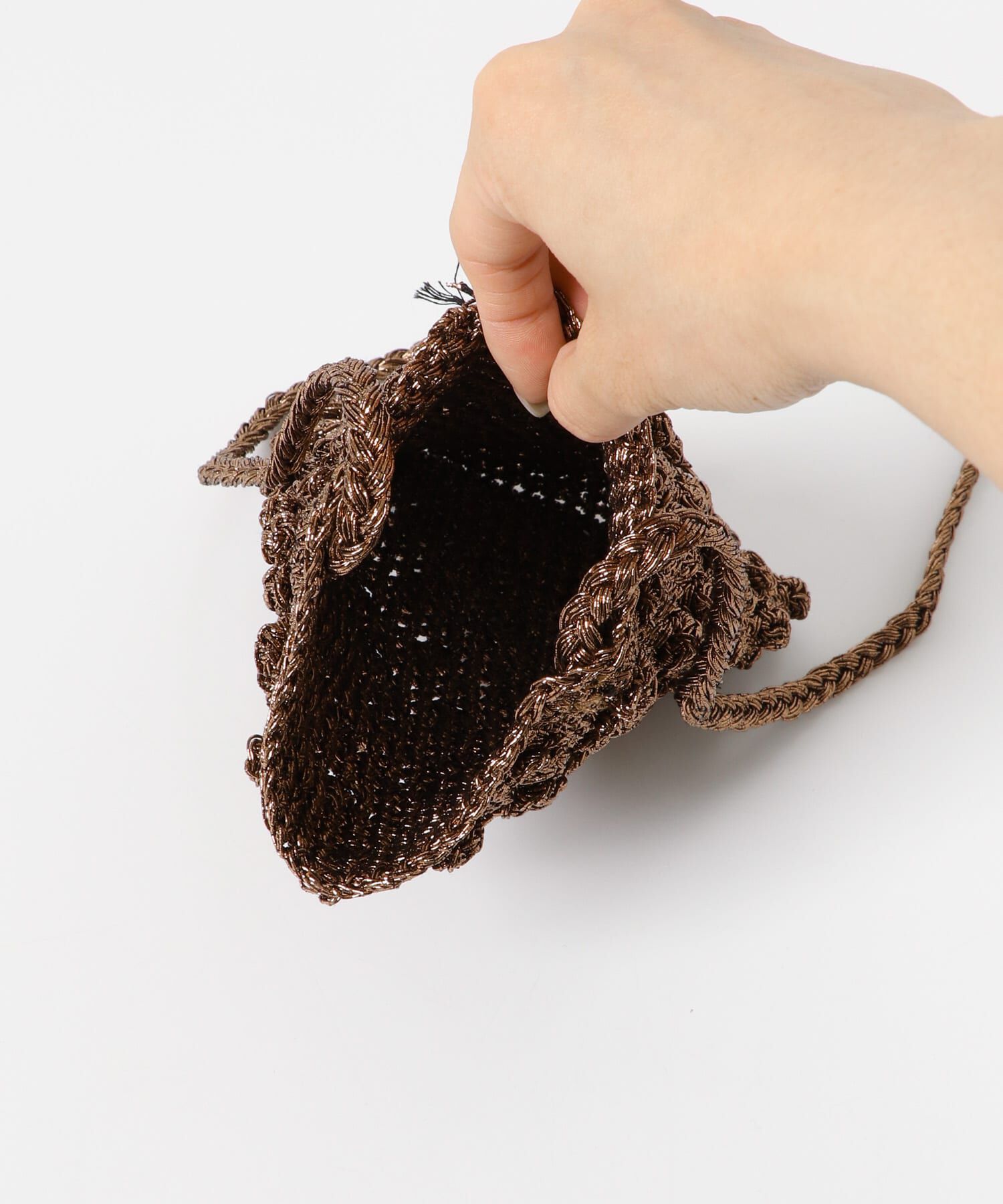 URBAN RESEARCH DOORS「メタリックヤーンショルダーバッグ」|ショルダー・メッセンジャー|