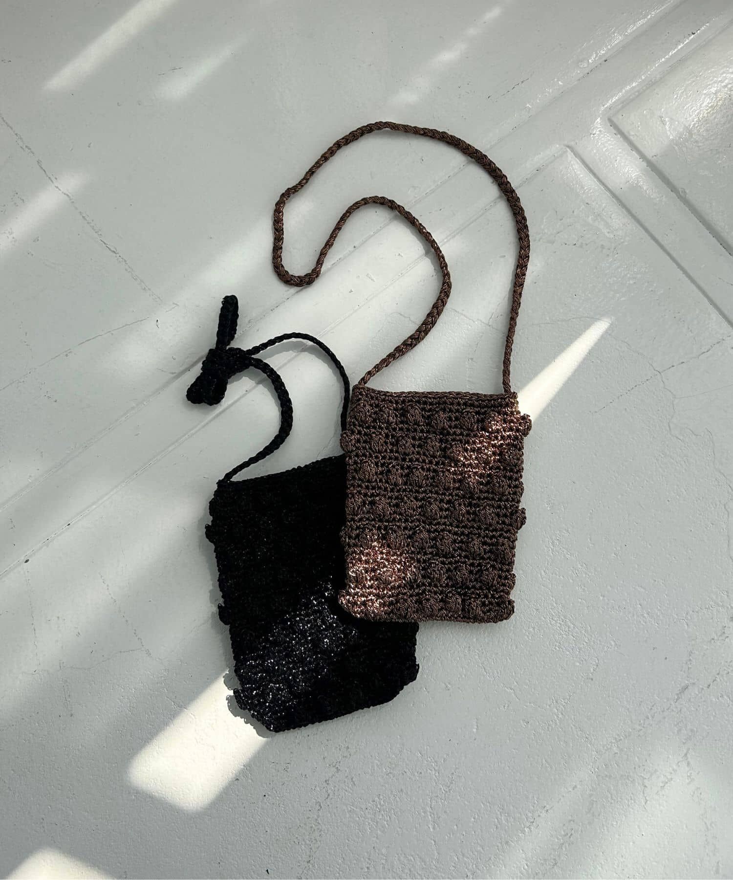 URBAN RESEARCH DOORS「メタリックヤーンショルダーバッグ」|ショルダー・メッセンジャー|