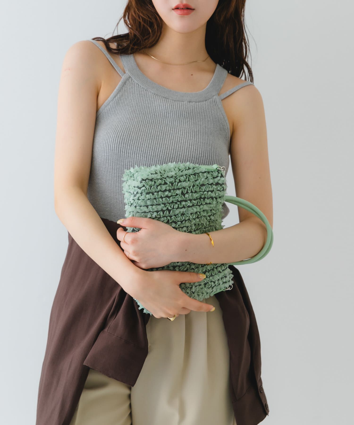 RODE SKO「フラワーレースバッグ」|ショルダー・メッセンジャー|