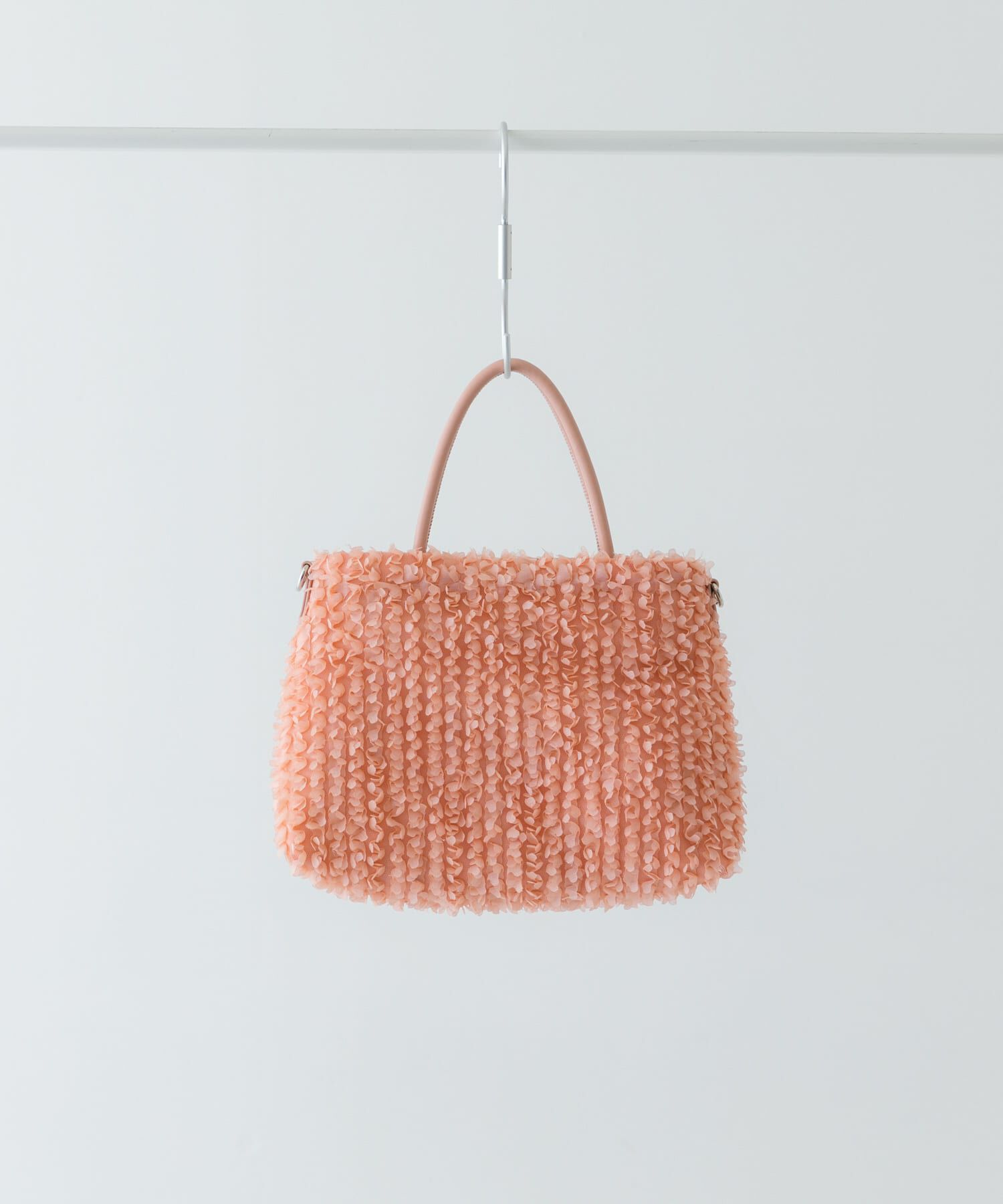 RODE SKO「フラワーレースバッグ」|ショルダー・メッセンジャー|ピンク