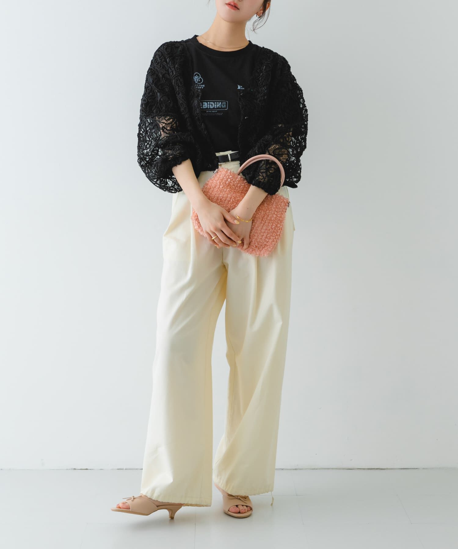 RODE SKO「フラワーレースバッグ」|ショルダー・メッセンジャー|