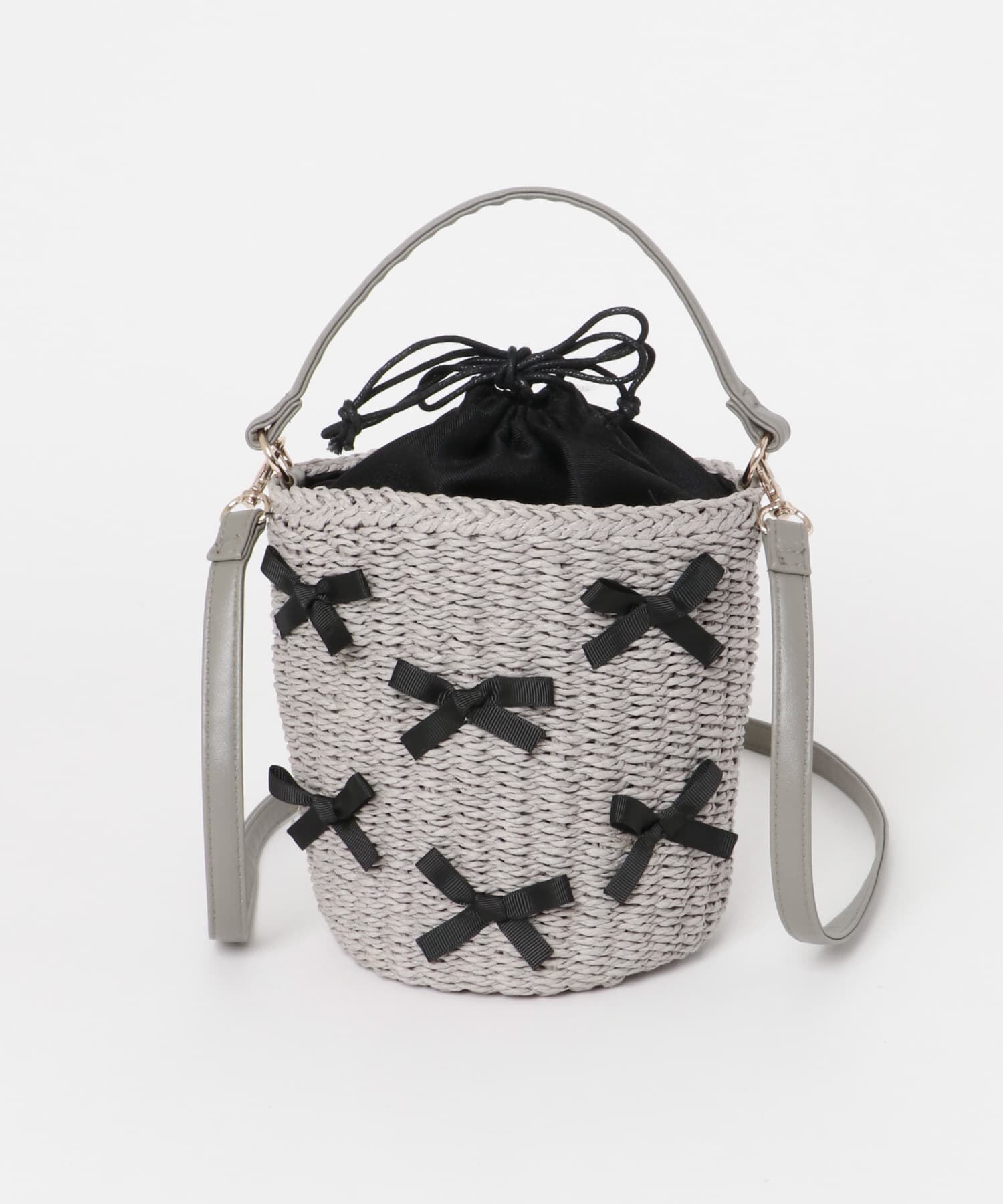 RODE SKO「リボンバスケットショルダーバッグ」|ショルダー・メッセンジャー|