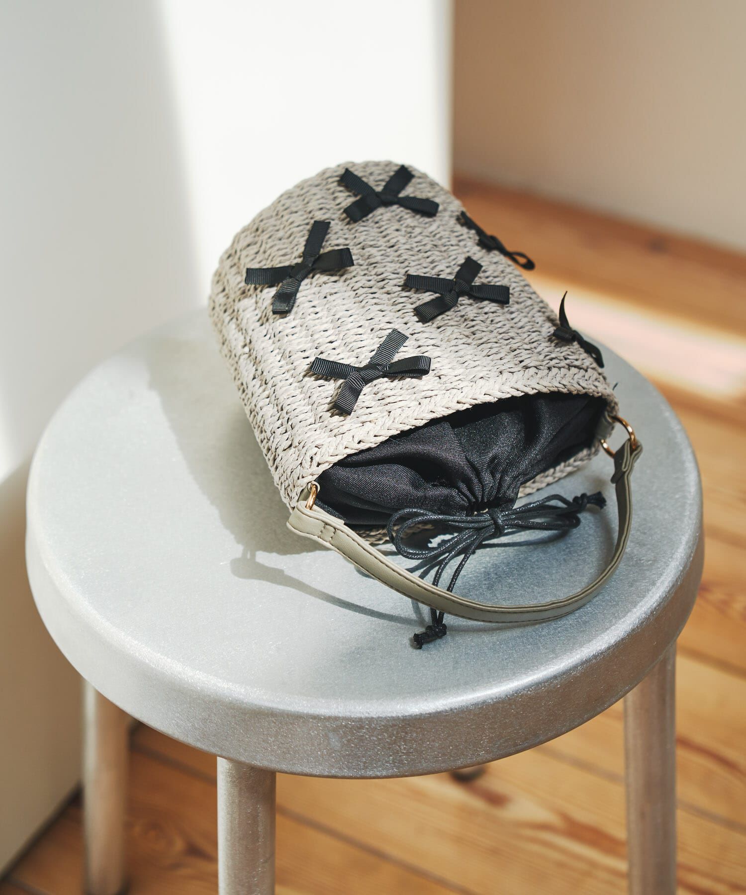 RODE SKO「リボンバスケットショルダーバッグ」|ショルダー・メッセンジャー|