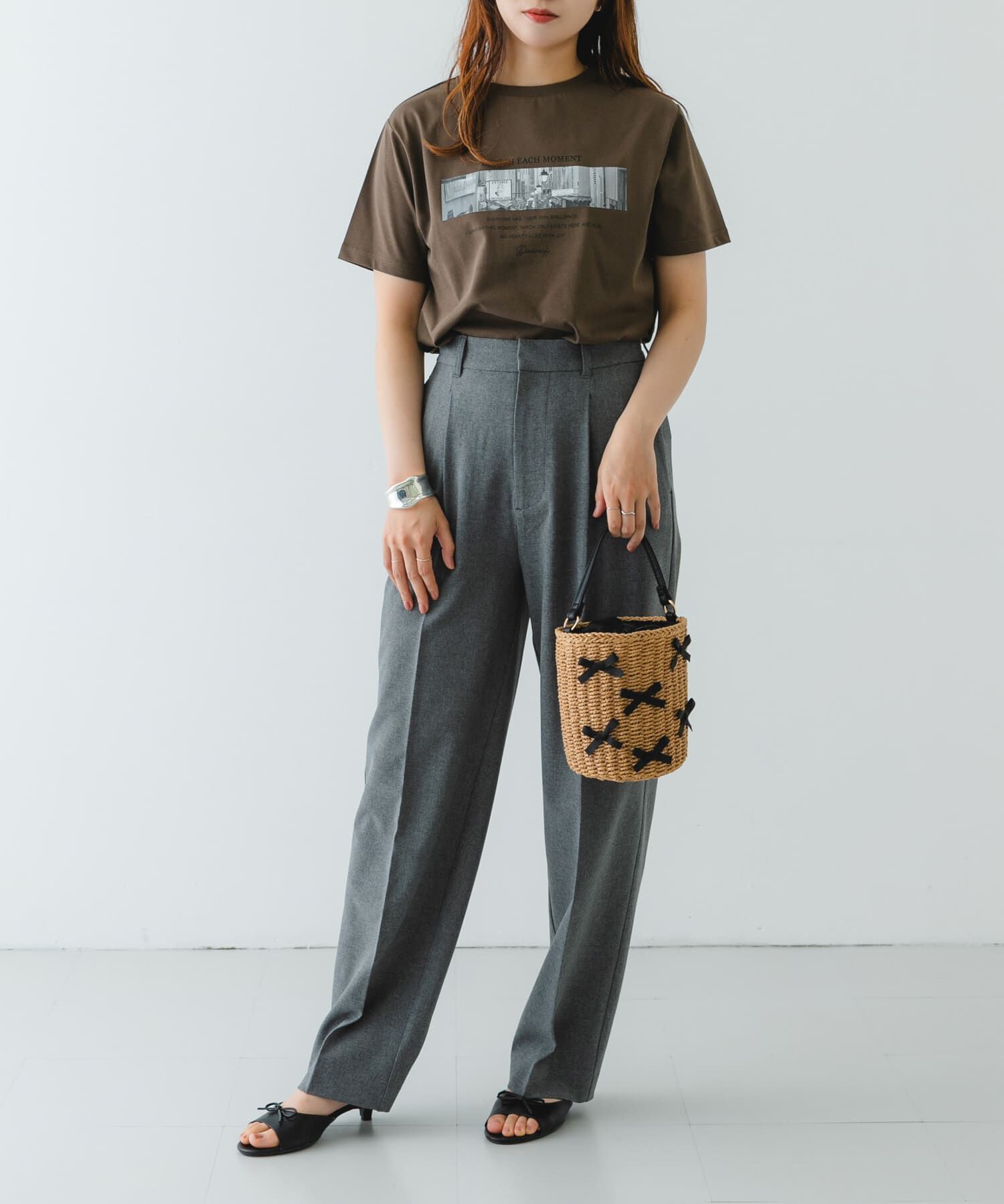 RODE SKO「リボンバスケットショルダーバッグ」|ショルダー・メッセンジャー|