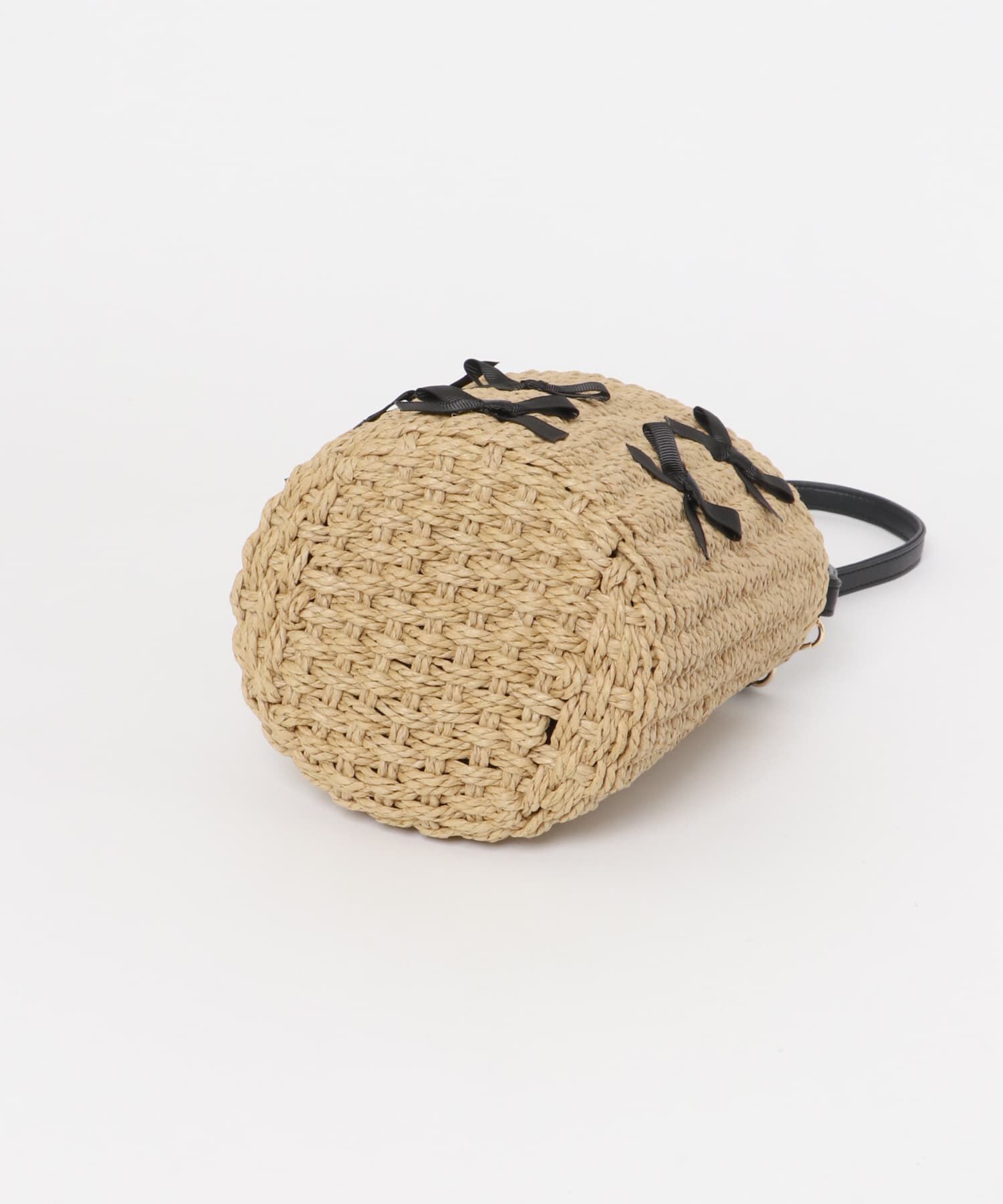 RODE SKO「リボンバスケットショルダーバッグ」|ショルダー・メッセンジャー|