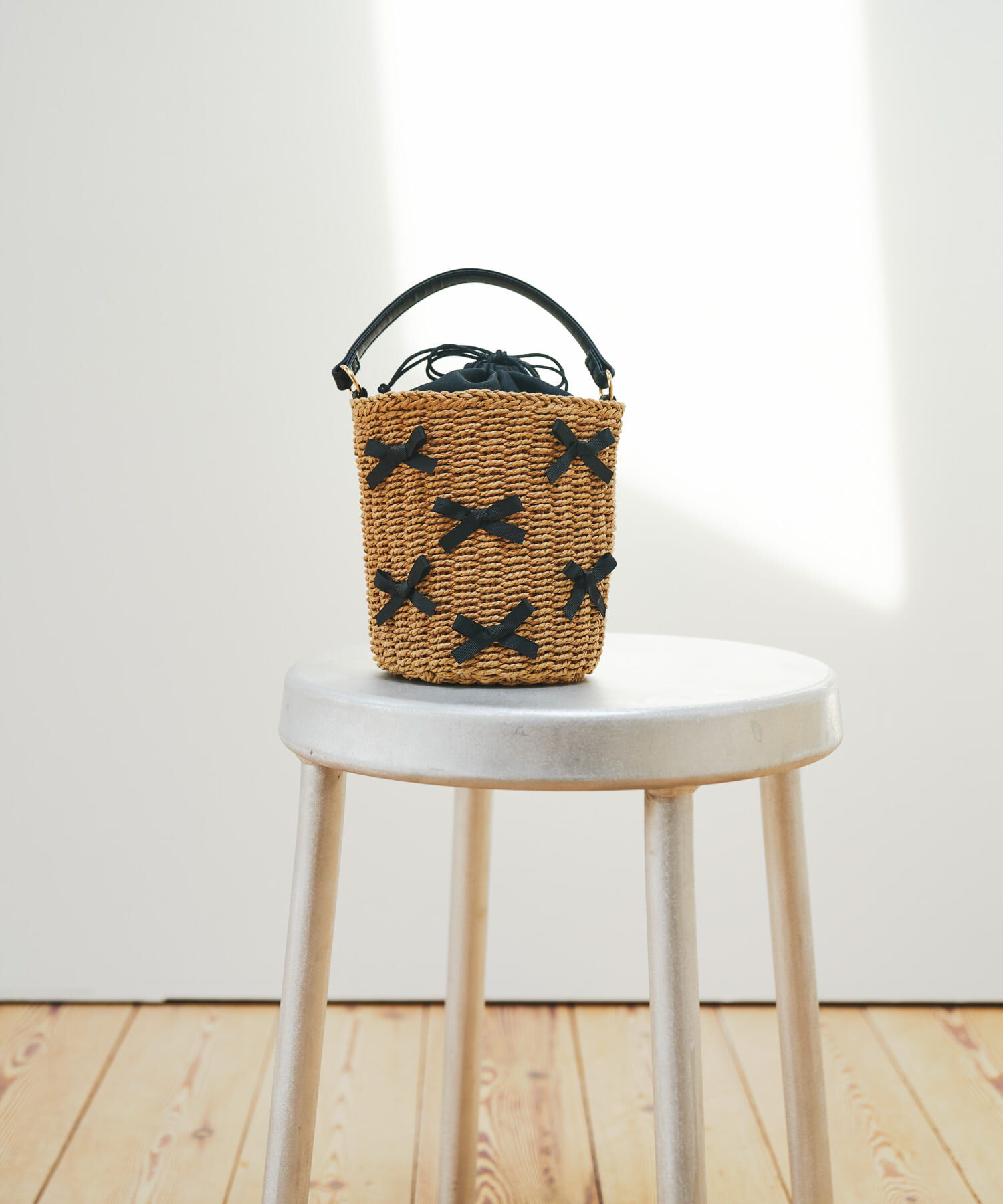 RODE SKO「リボンバスケットショルダーバッグ」|ショルダー・メッセンジャー|