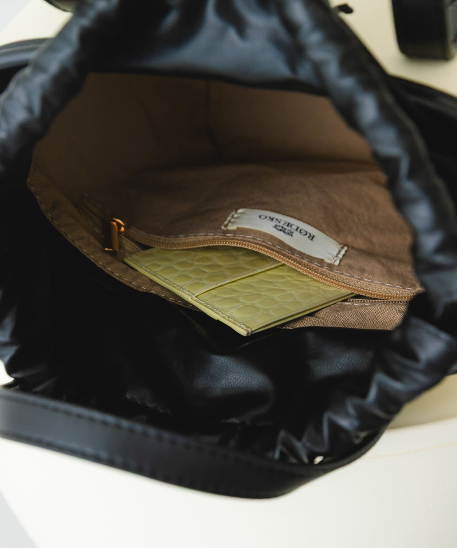 RODE SKO「『WEB/一部店舗限定カラー』刺繍バケツバッグ」|ハンドバッグ|