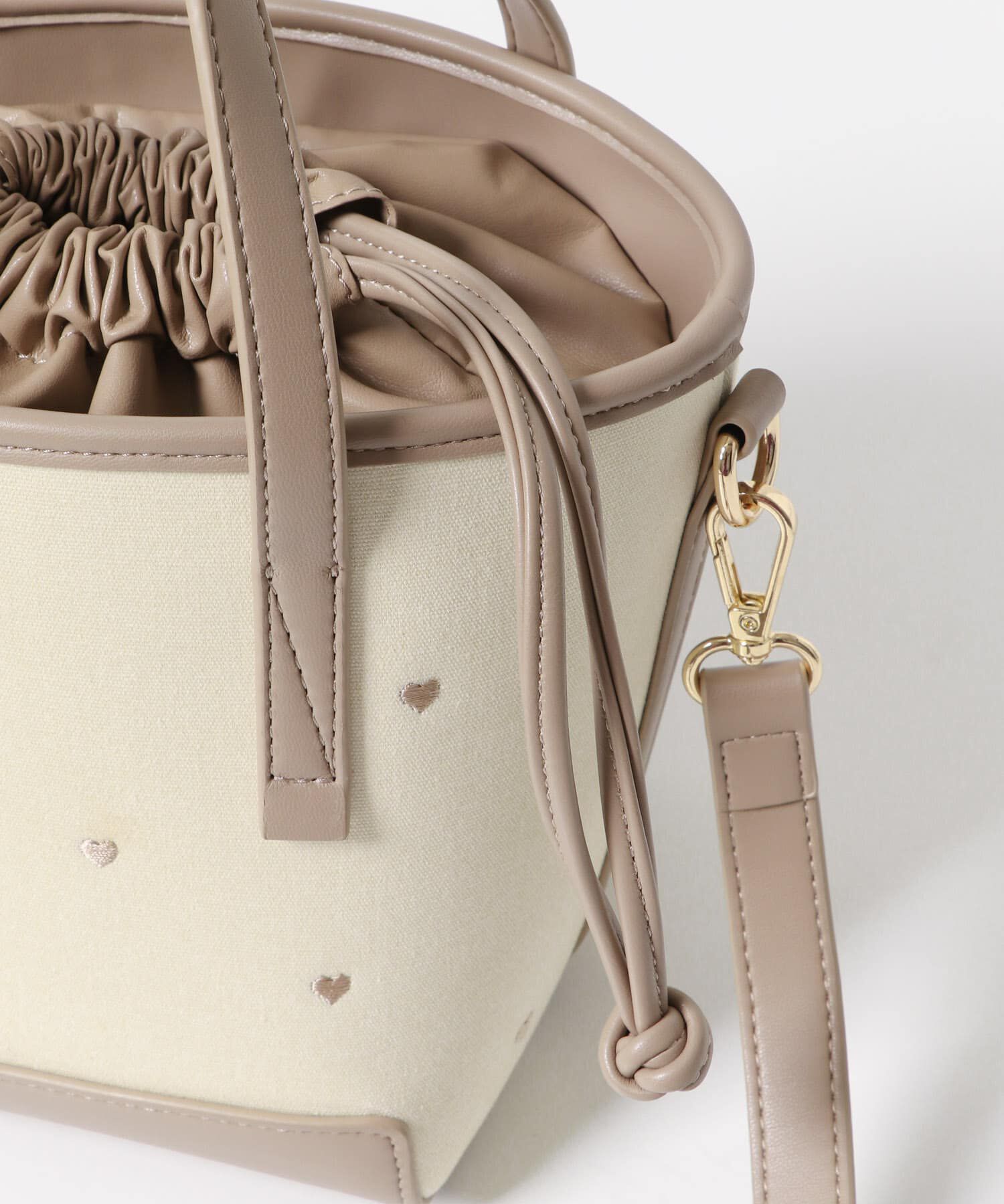 RODE SKO「『WEB/一部店舗限定カラー』刺繍バケツバッグ」|ハンドバッグ|