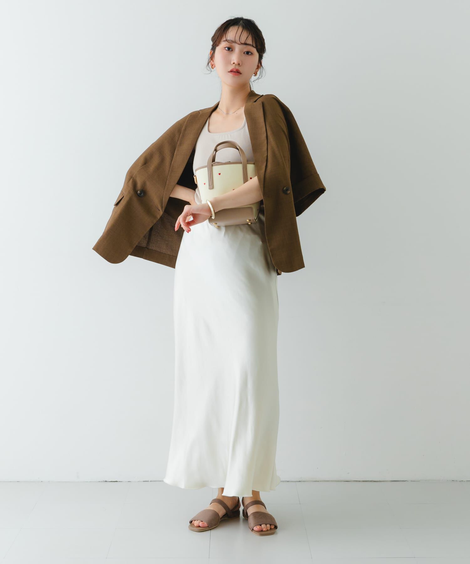 RODE SKO「『WEB/一部店舗限定カラー』刺繍バケツバッグ」|ハンドバッグ|