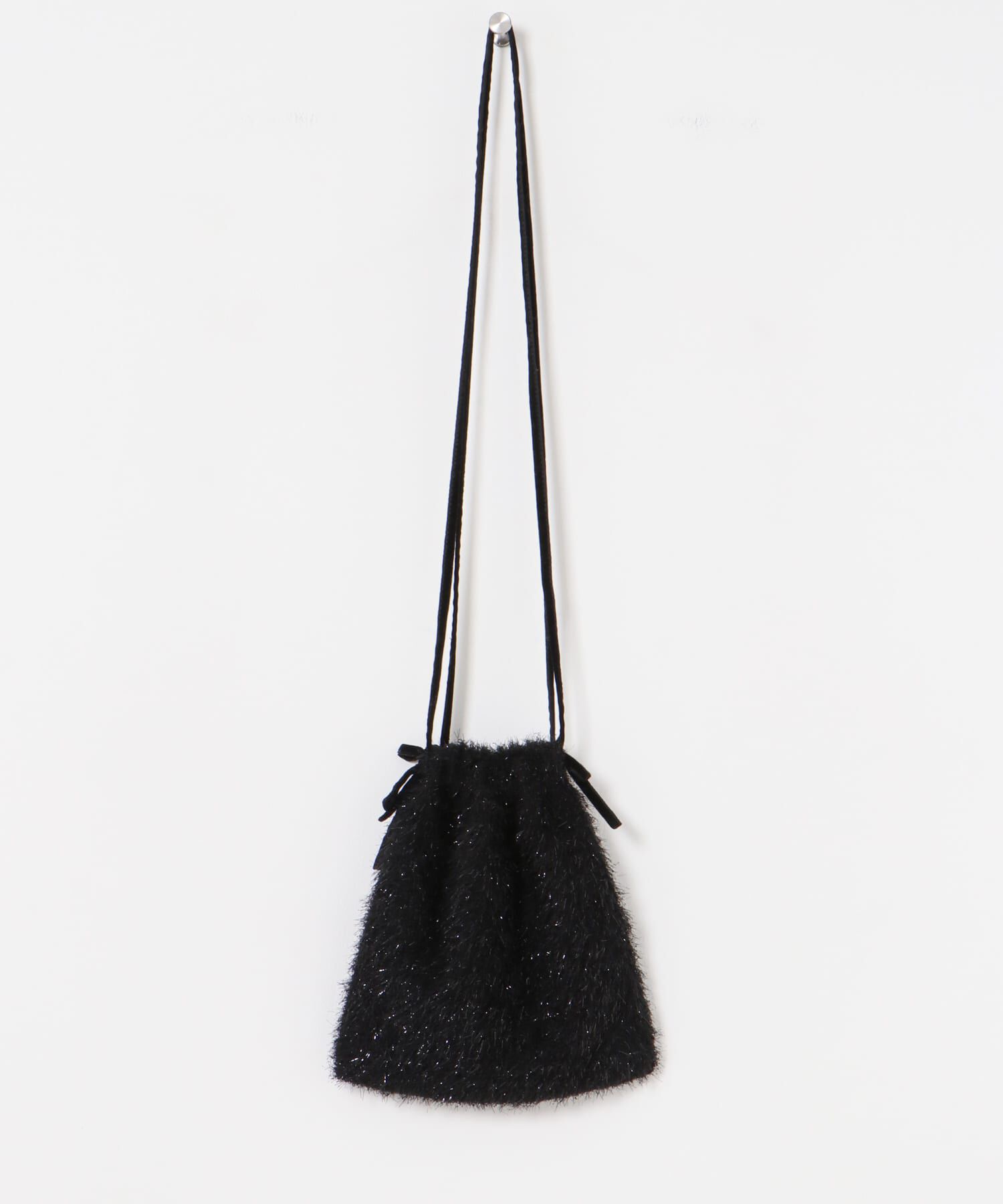 SMELLY「フリンジリボンキンチャクバッグ」|ショルダー・メッセンジャー|