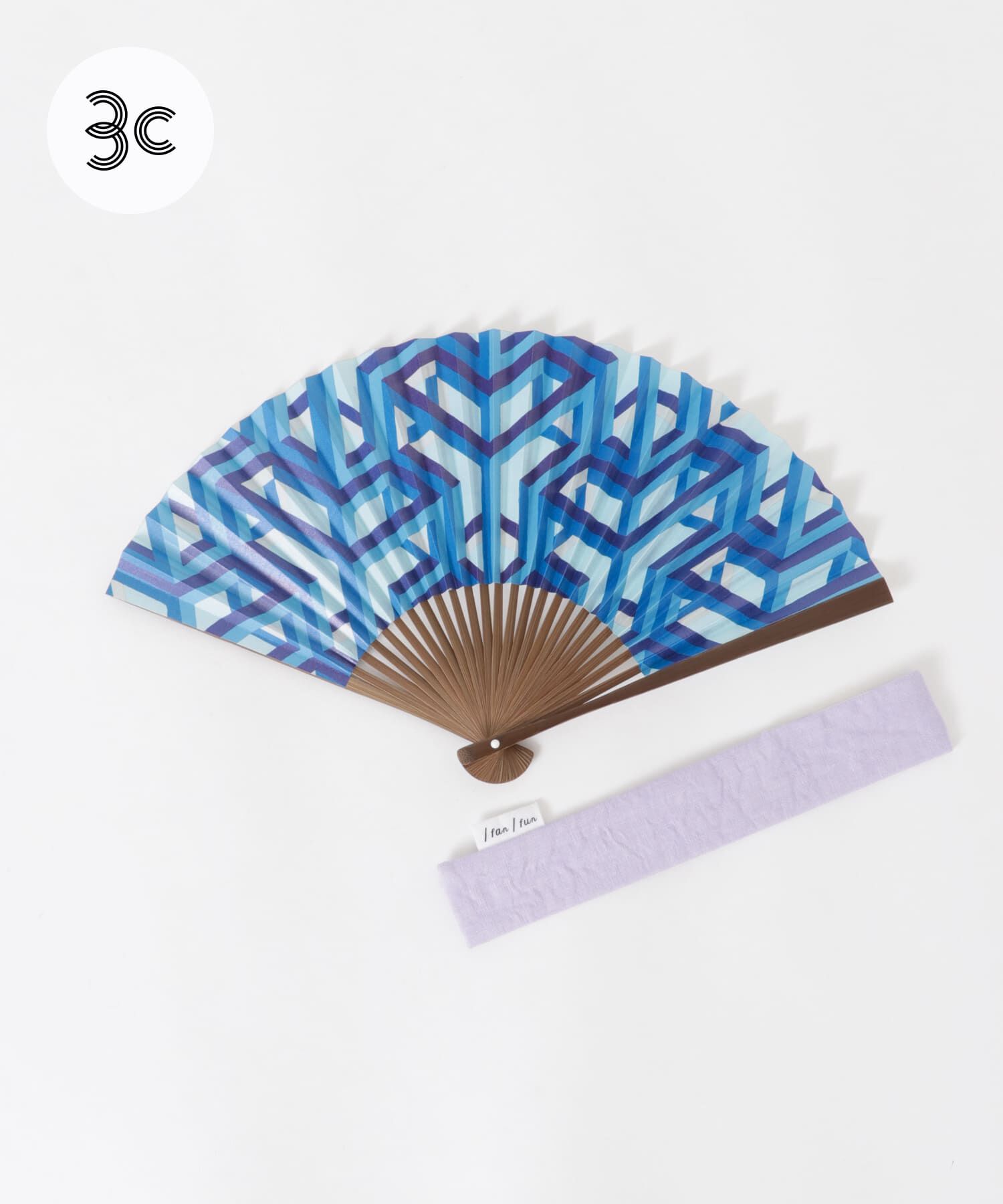 URBAN RESEARCH「fanfun　トリエ ジオメントリーエッシャー(6.5寸)」|その他|ブルー