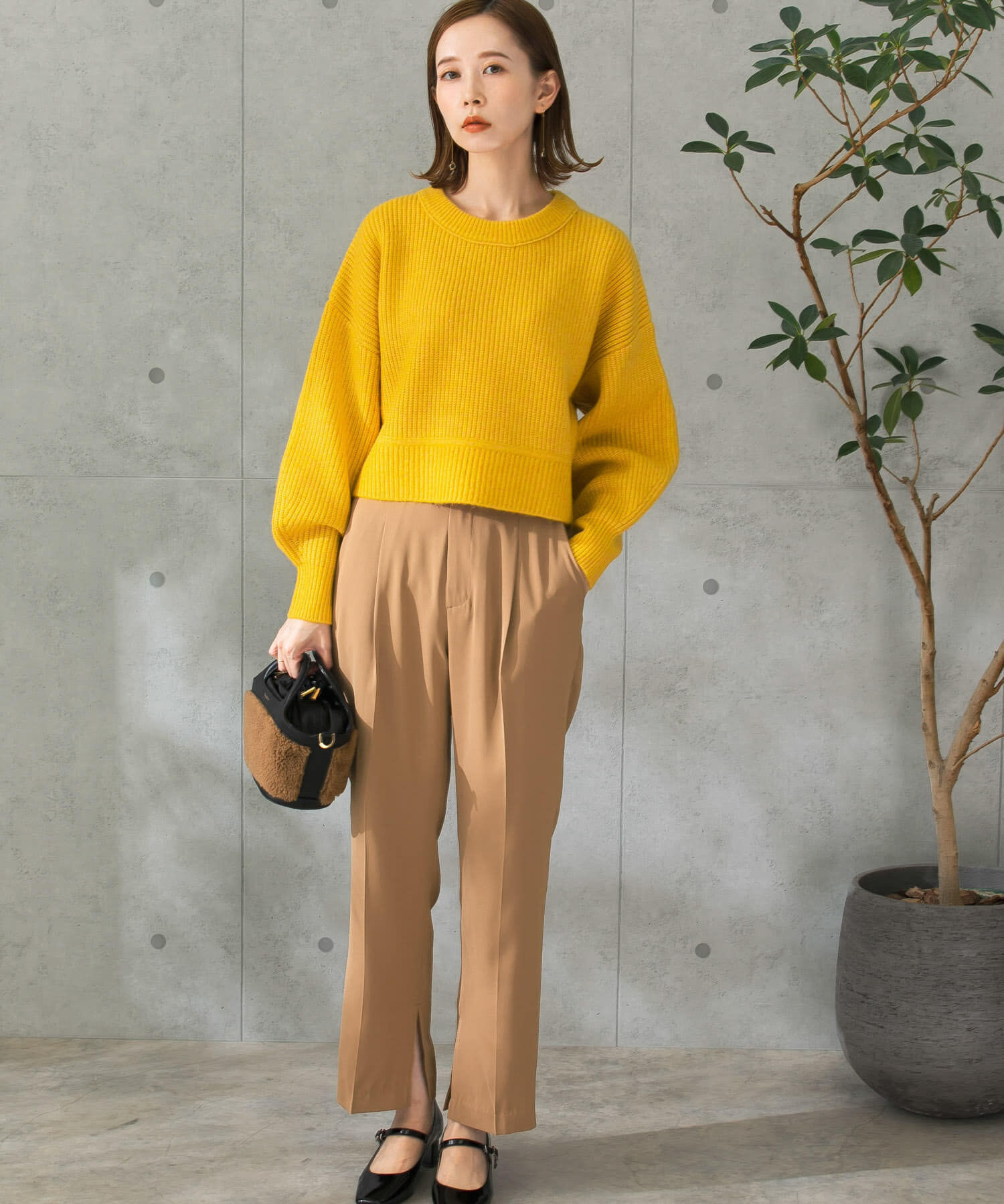 URBAN RESEARCH ROSSO「ウォッシャブルインサイドスリットイージーパンツ」|その他|