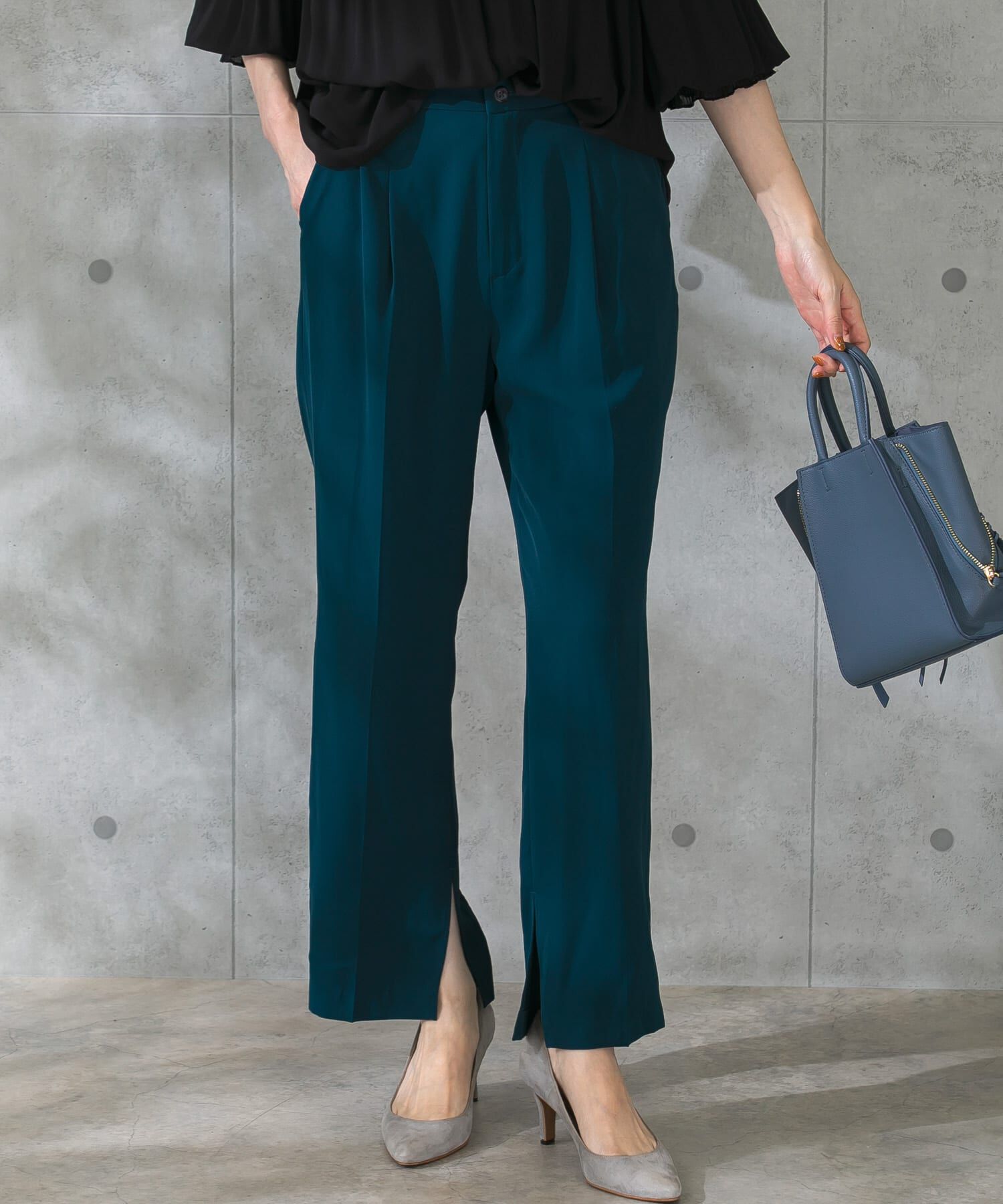 URBAN RESEARCH ROSSO「ウォッシャブルインサイドスリットイージーパンツ」|その他|