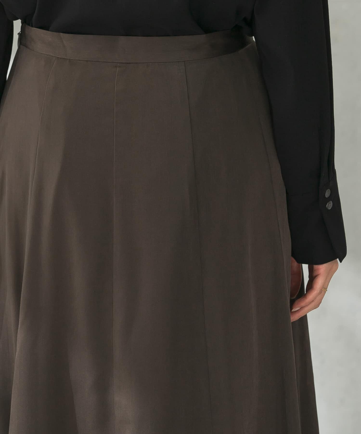 URBAN RESEARCH ROSSO「パネルラインサテンフレアスカート」|スカート|