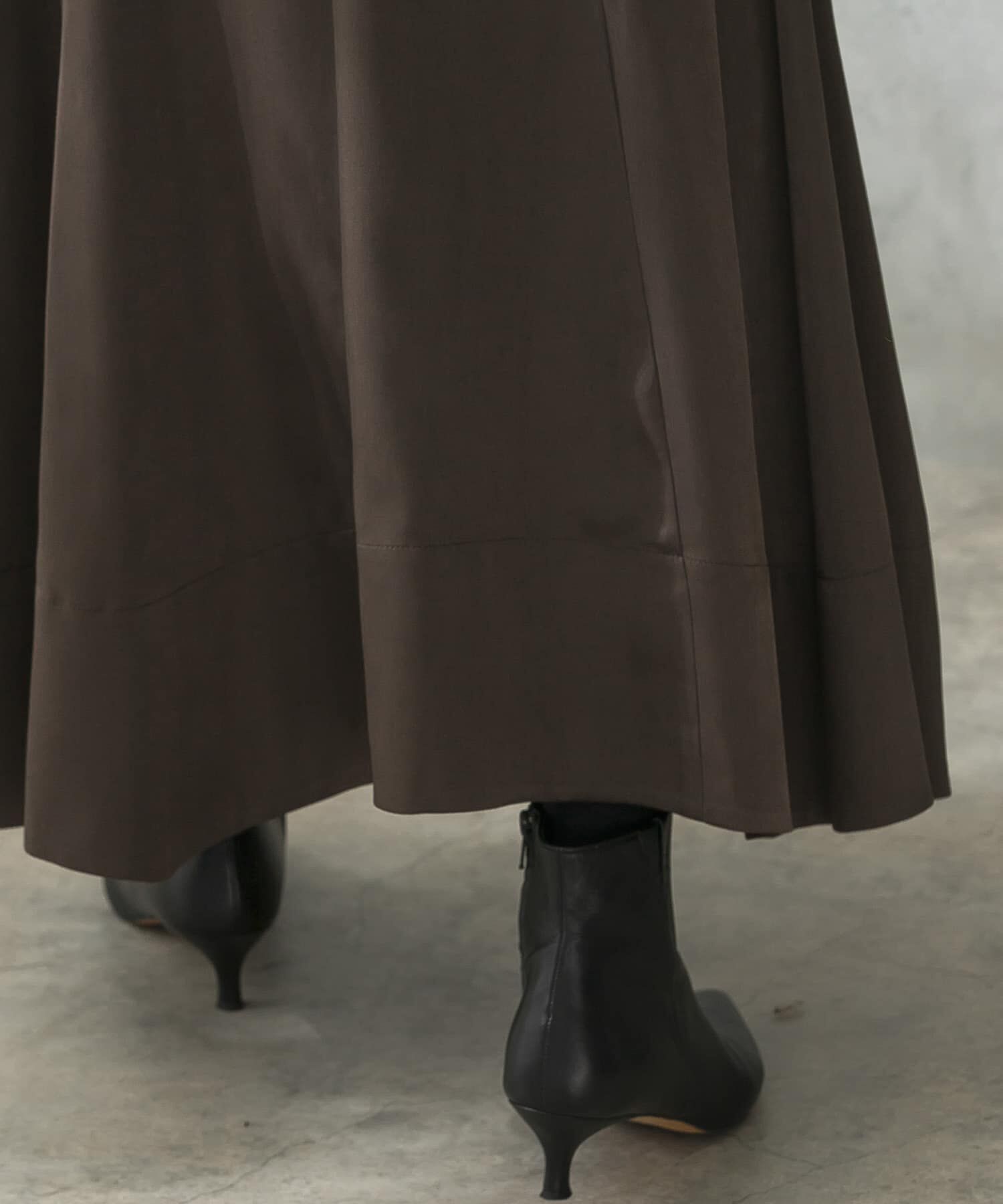 URBAN RESEARCH ROSSO「パネルラインサテンフレアスカート」|スカート|