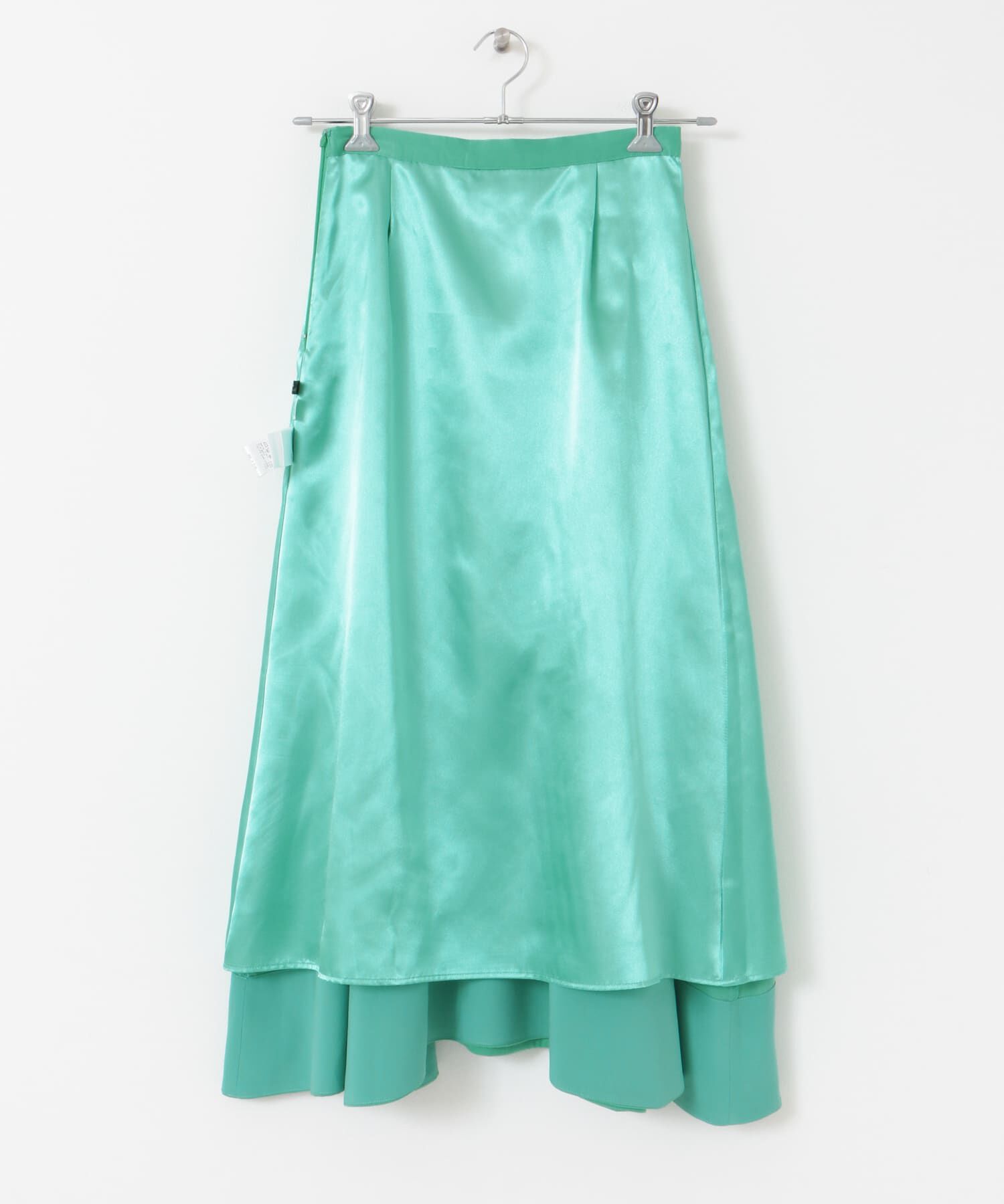 URBAN RESEARCH ROSSO「パネルラインサテンフレアスカート」|スカート|