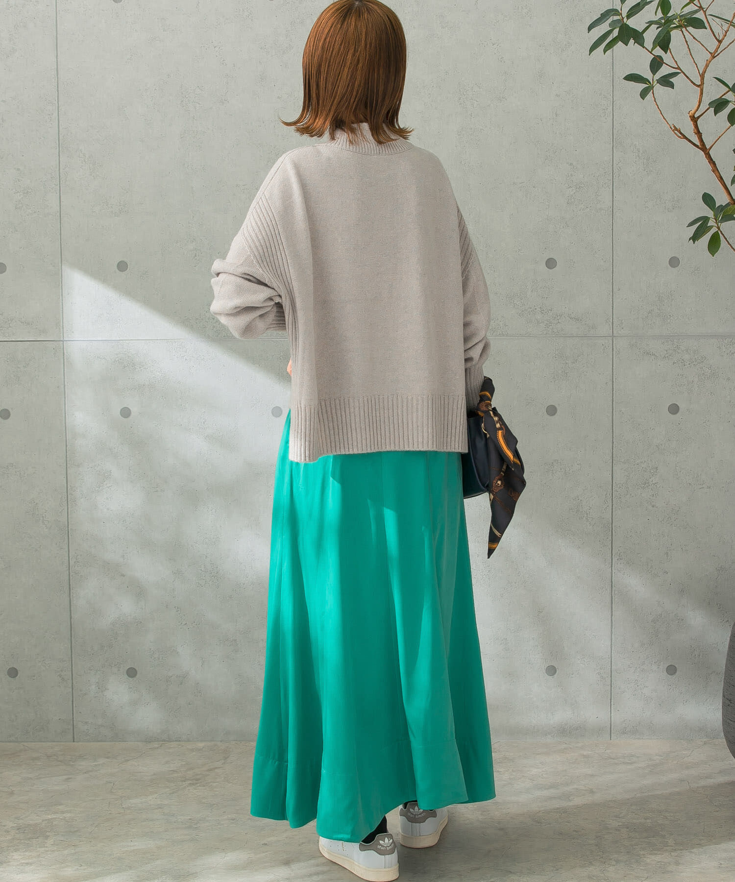 URBAN RESEARCH ROSSO「パネルラインサテンフレアスカート」|スカート|