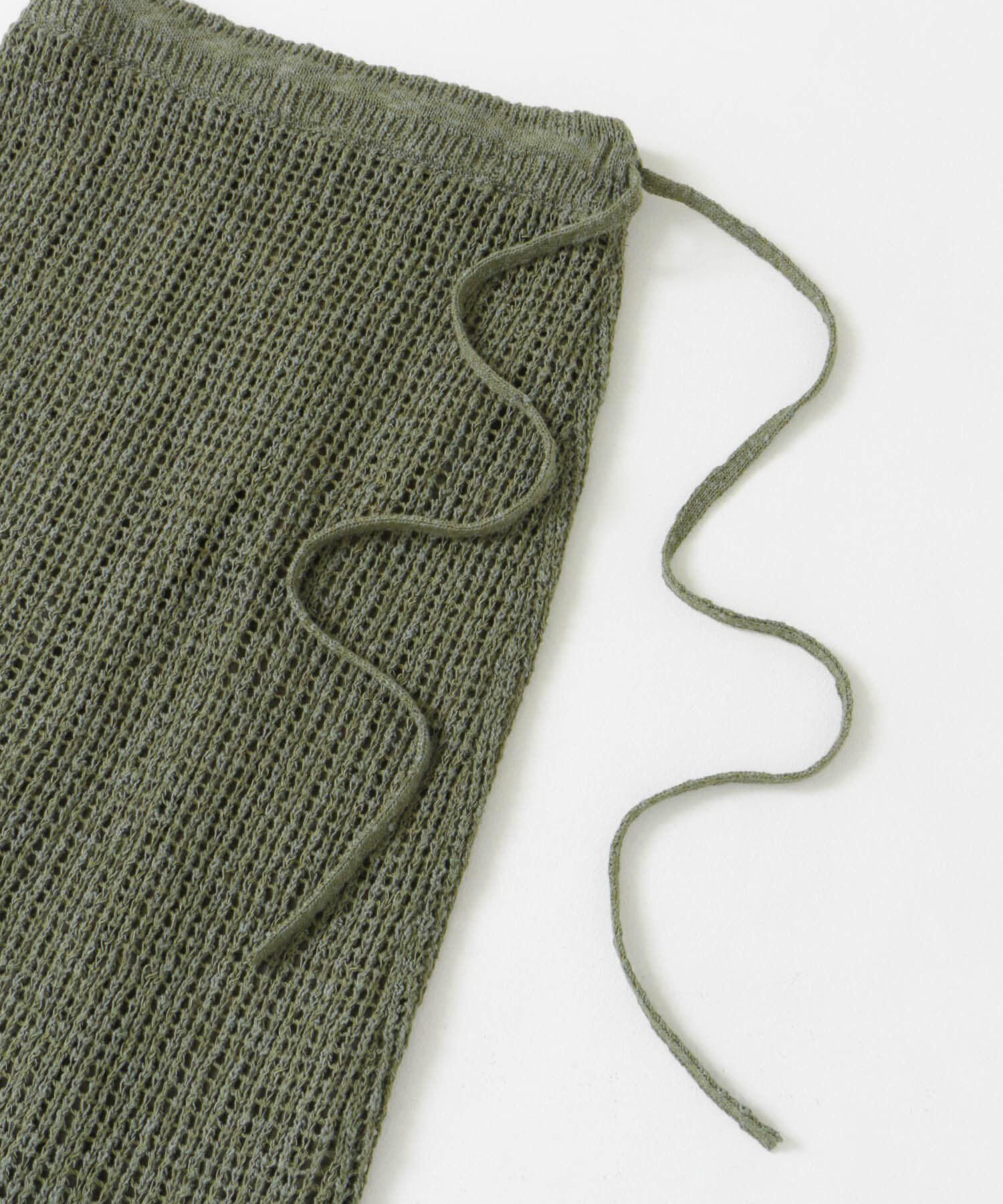 URBAN RESEARCH ROSSO「サイドスリットニットレーススカート」|スカート|