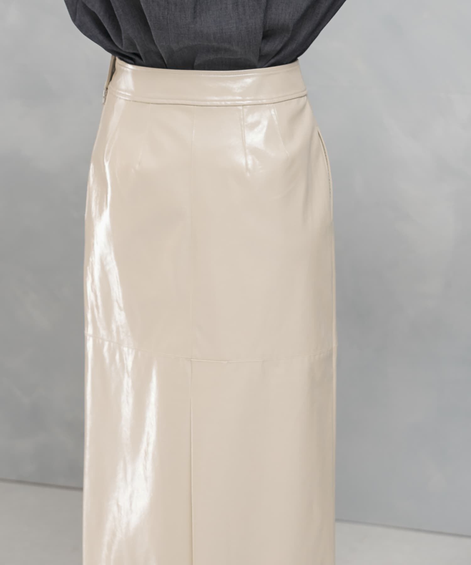 URBAN RESEARCH ROSSO「パテントストレートスカート」|スカート|