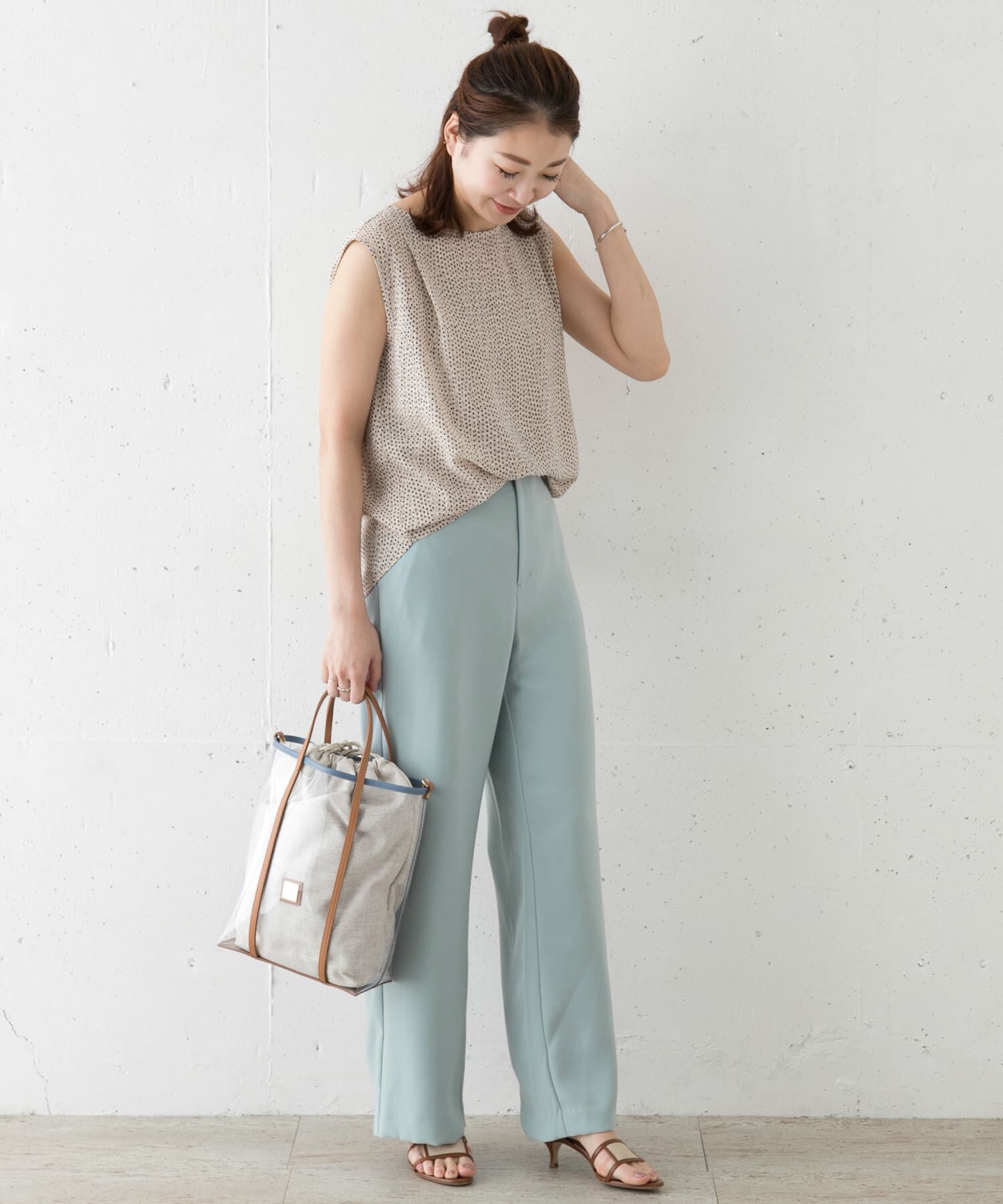 URBAN RESEARCH ROSSO「『スタイリスト川上さやか&times;ROSSO』ベルト付きパンツ&there4;」|その他|