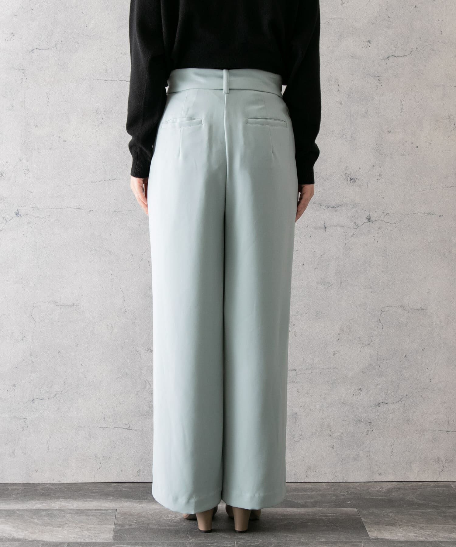 URBAN RESEARCH ROSSO「『スタイリスト川上さやか&times;ROSSO』ベルト付きパンツ&there4;」|その他|