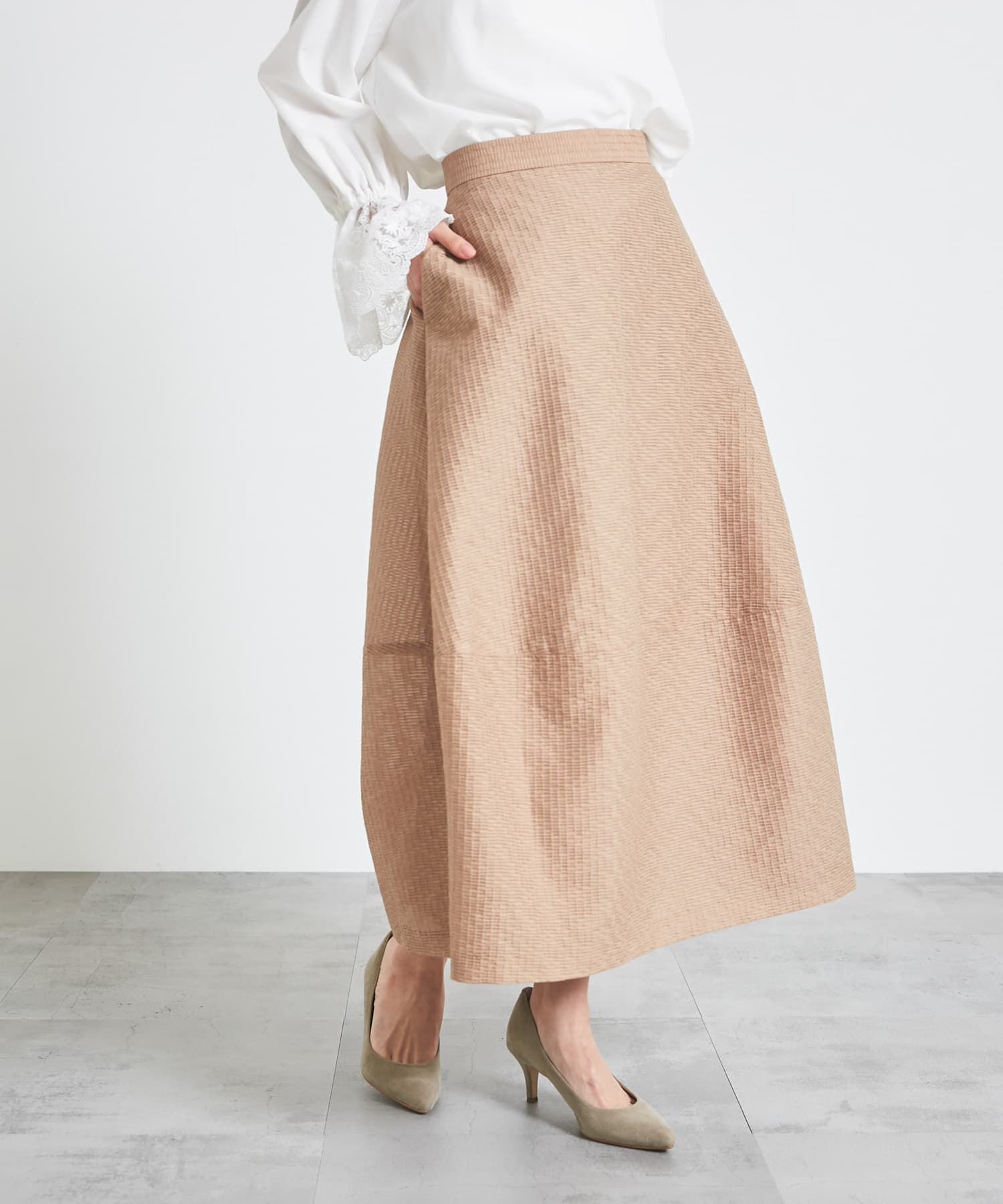 URBAN RESEARCH ROSSO「シアージャガードフォルムスカート」|スカート|