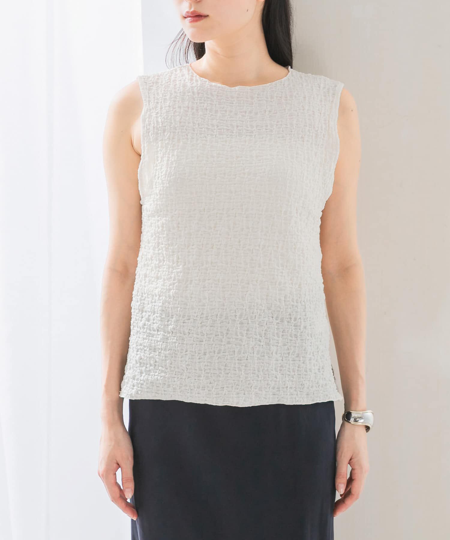 URBAN RESEARCH ROSSO「ランダムリンクルラッセルカットソー」|Tシャツ・カットソー|