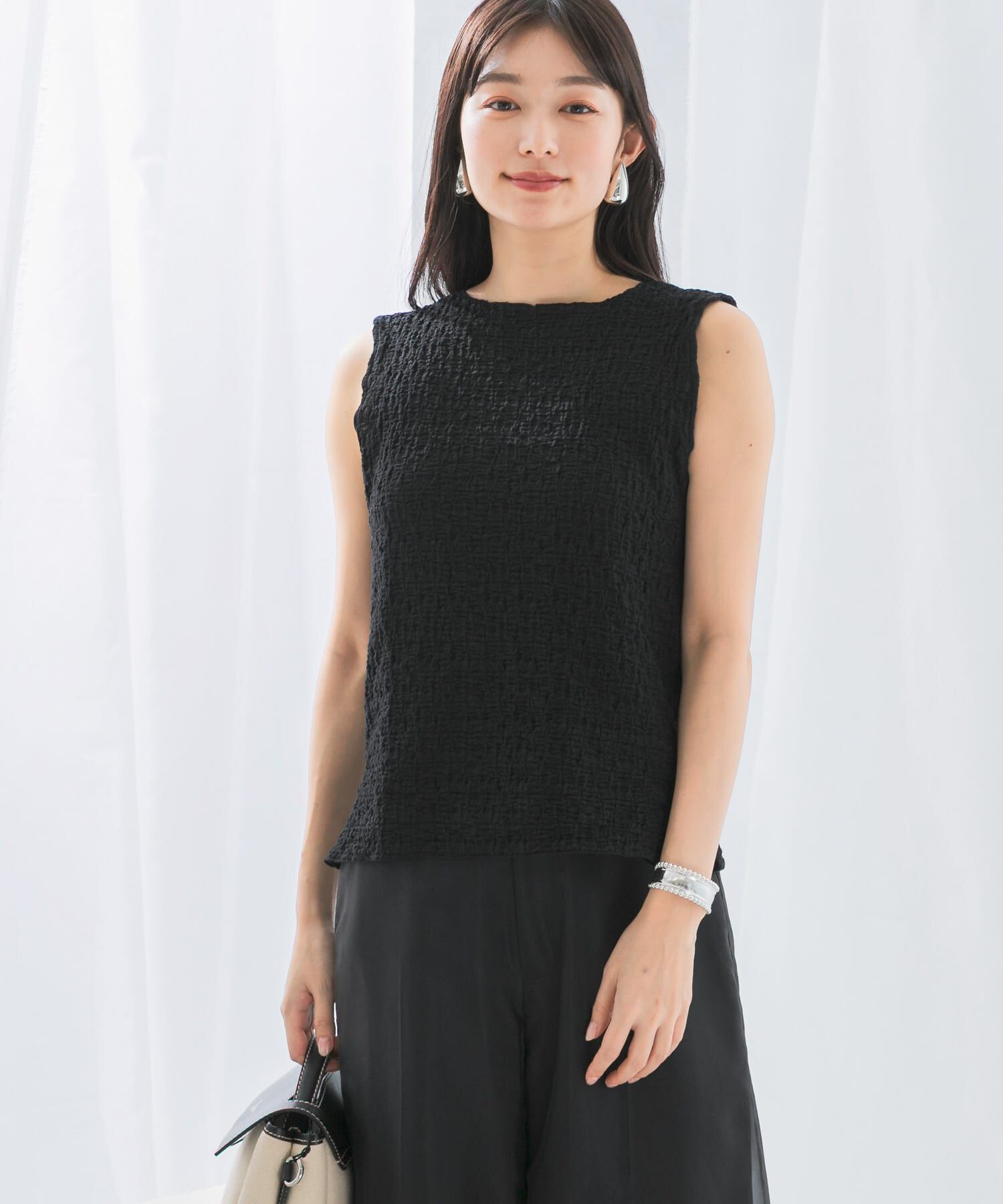 URBAN RESEARCH ROSSO「ランダムリンクルラッセルカットソー」|Tシャツ・カットソー|