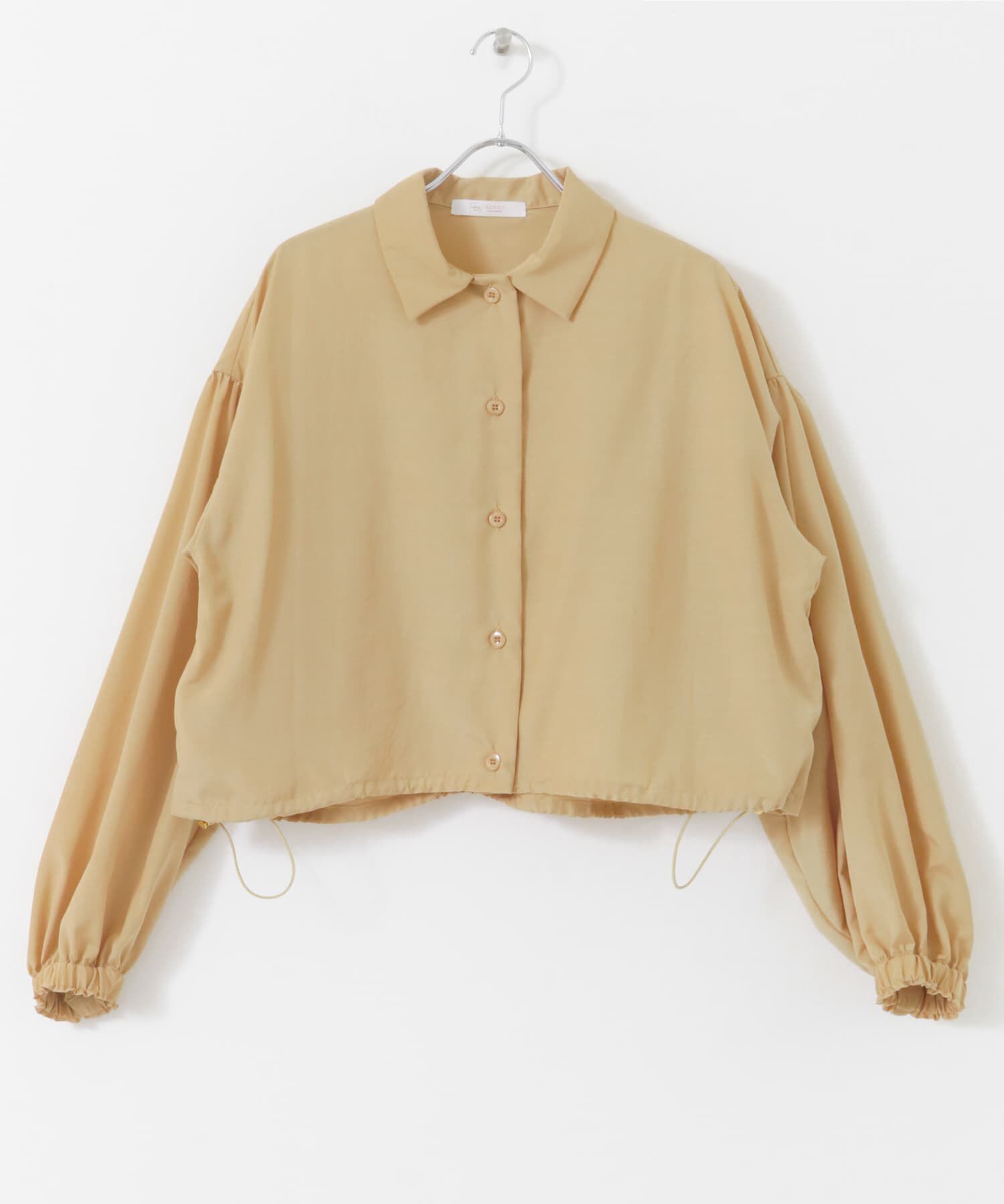 URBAN RESEARCH ROSSO「F by ROSSO　UVCUT撥水ボリュームスリーブシャツ」|シャツ・ブラウス|