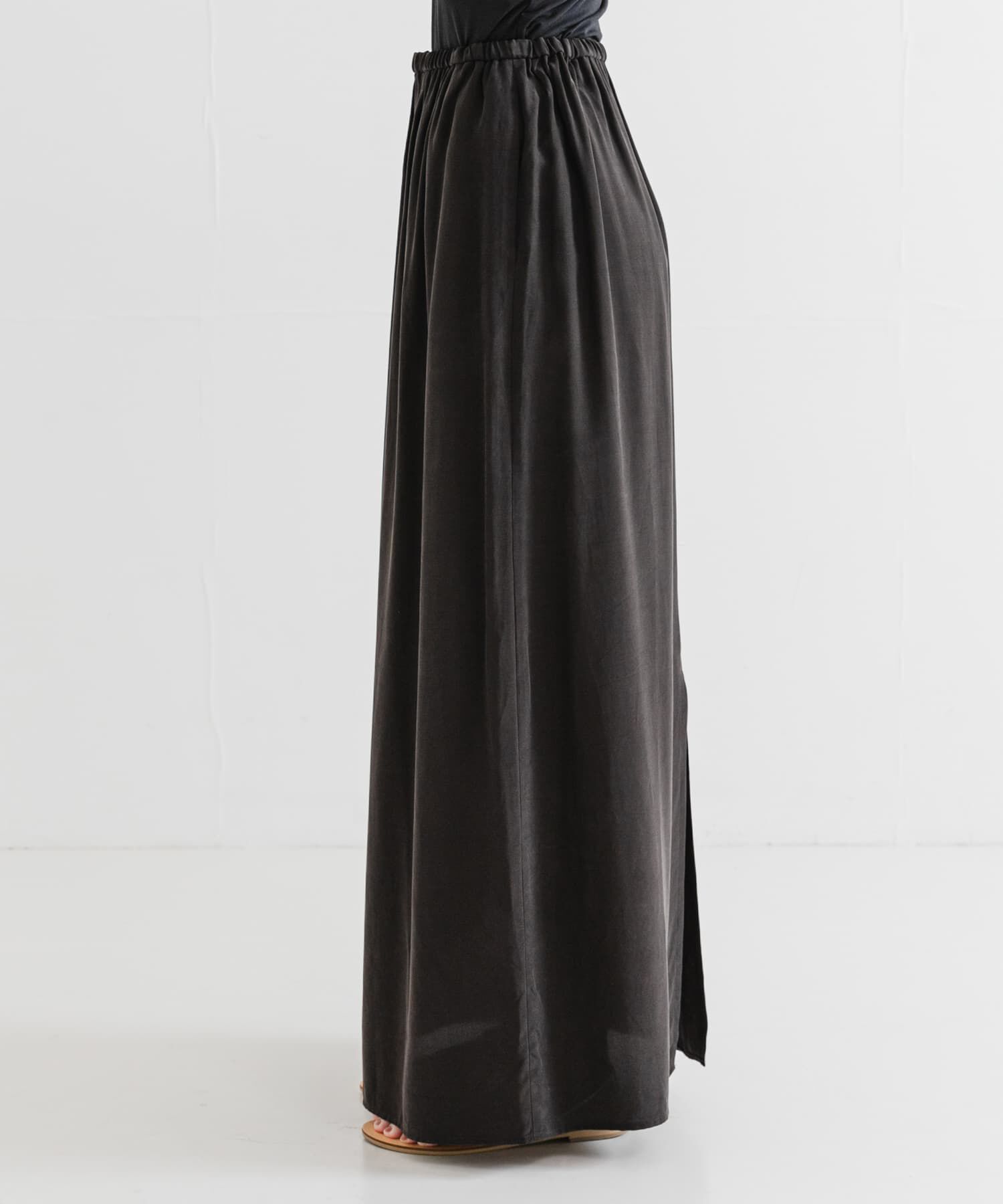 URBAN RESEARCH「キュプラレーヨンギャザーIラインスカート」|スカート|