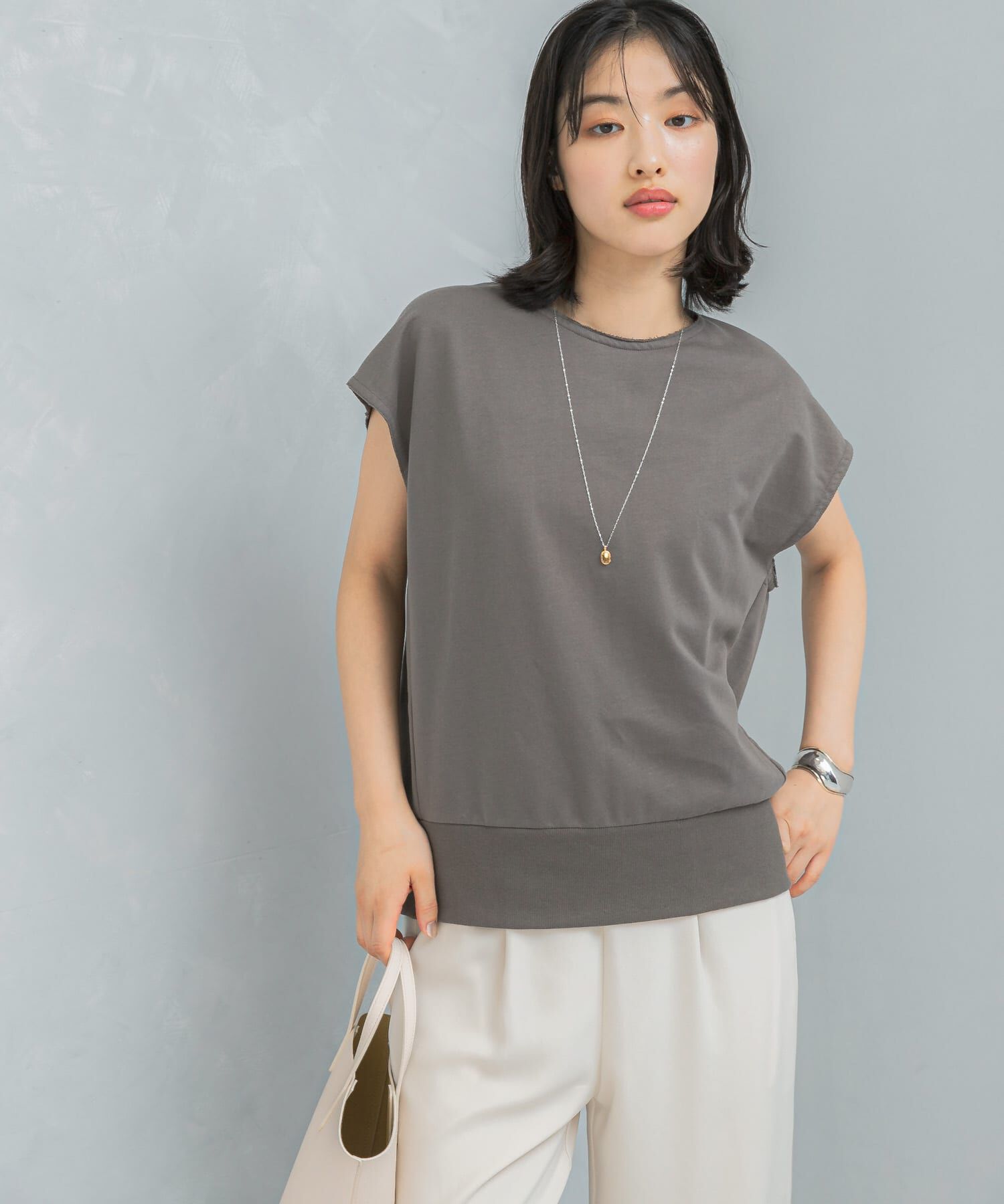 URBAN RESEARCH ROSSO「フレンチスリーブライトスエット」|スウェット・ジャージ|