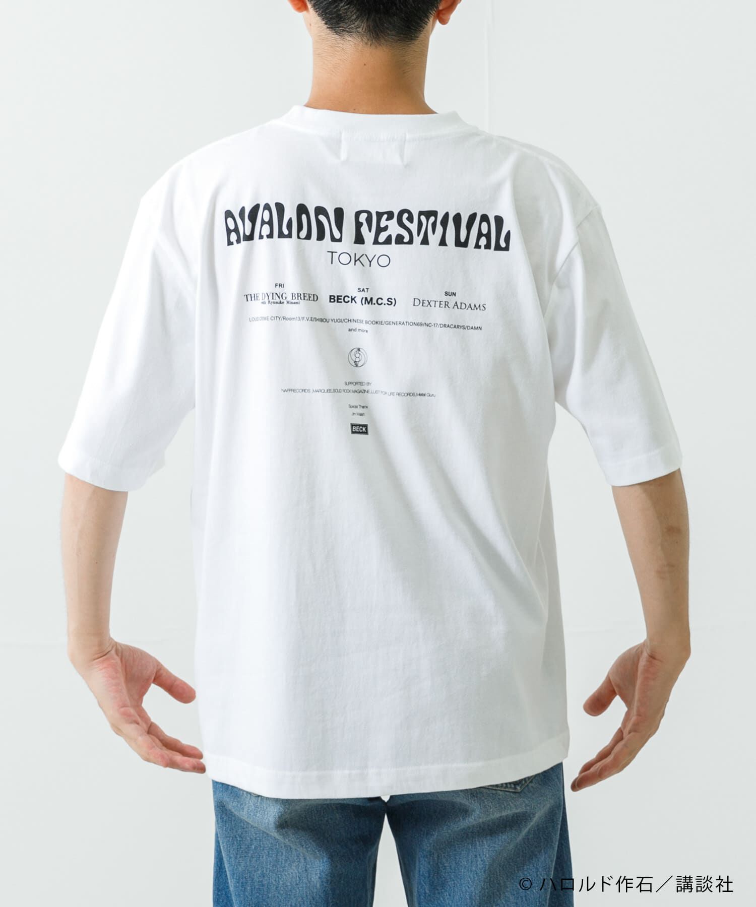 URBAN RESEARCH「AVALONFES BACK PRINT T-SHIRTS」|Tシャツ・カットソー|