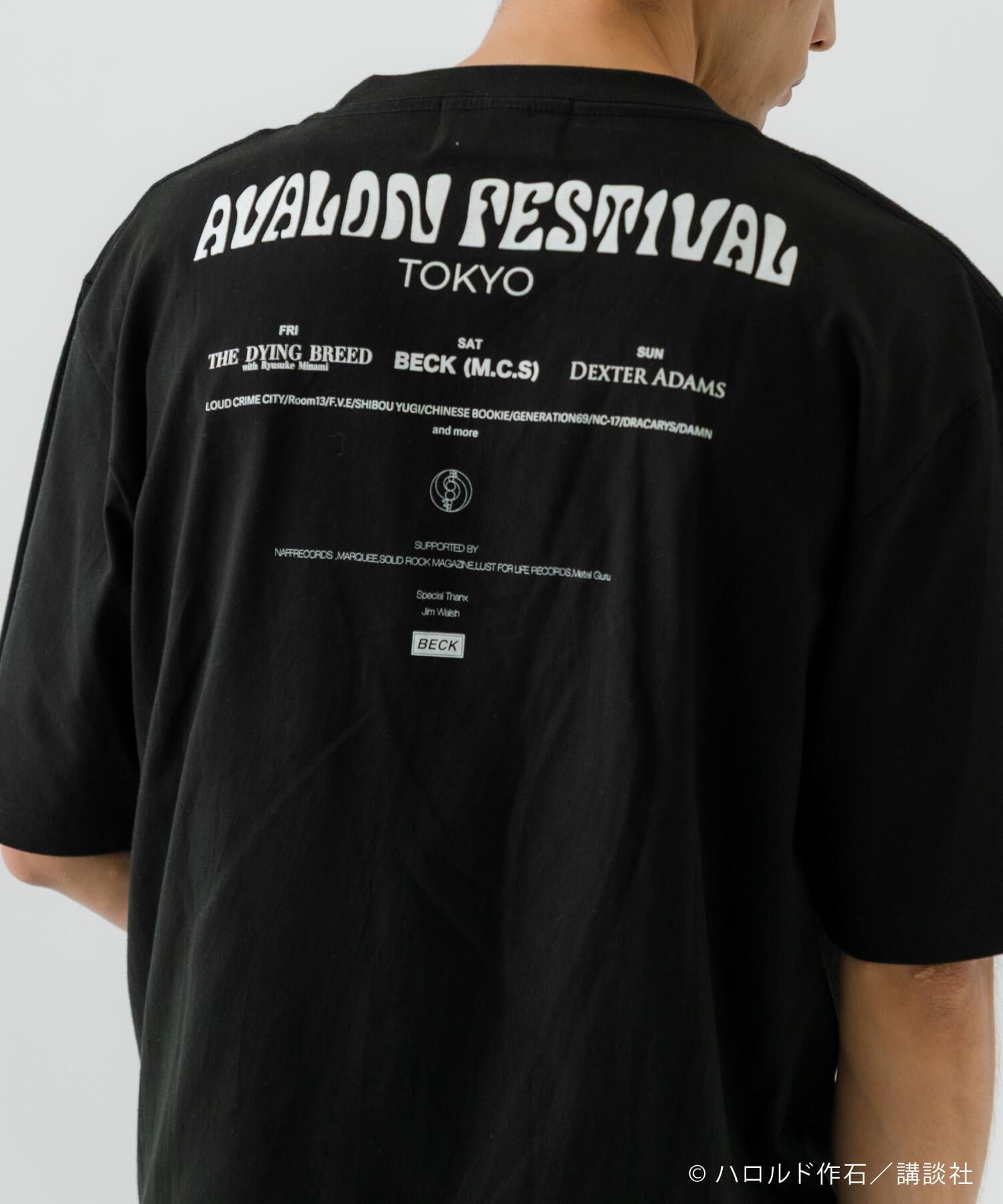 URBAN RESEARCH「AVALONFES BACK PRINT T-SHIRTS」|Tシャツ・カットソー|