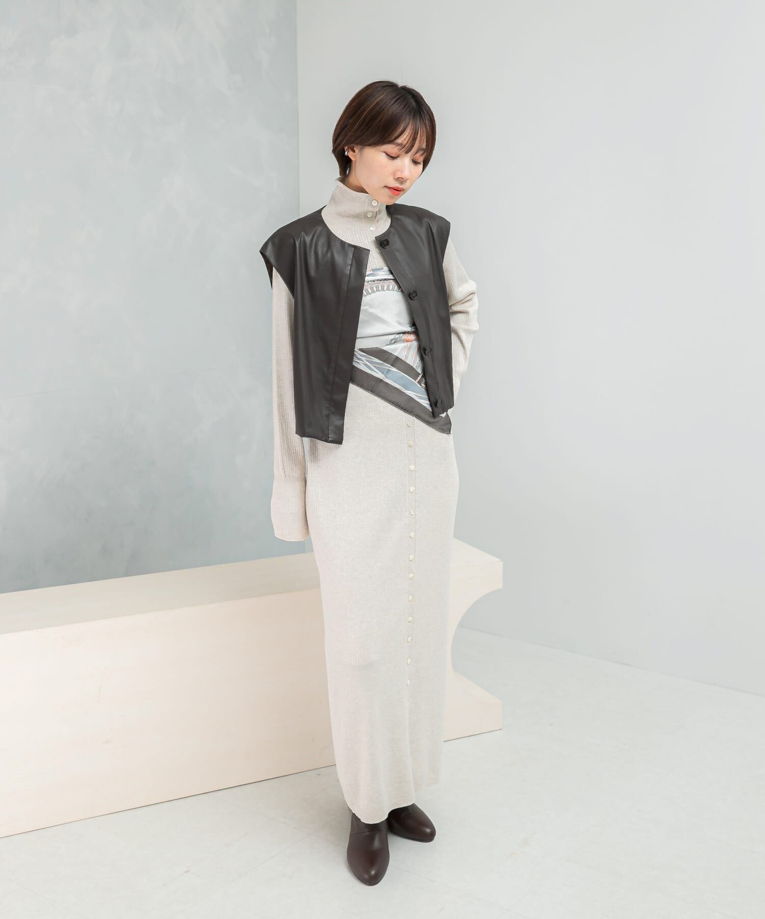 URBAN RESEARCH ROSSO「タックベスト」|ベスト・ジレ|