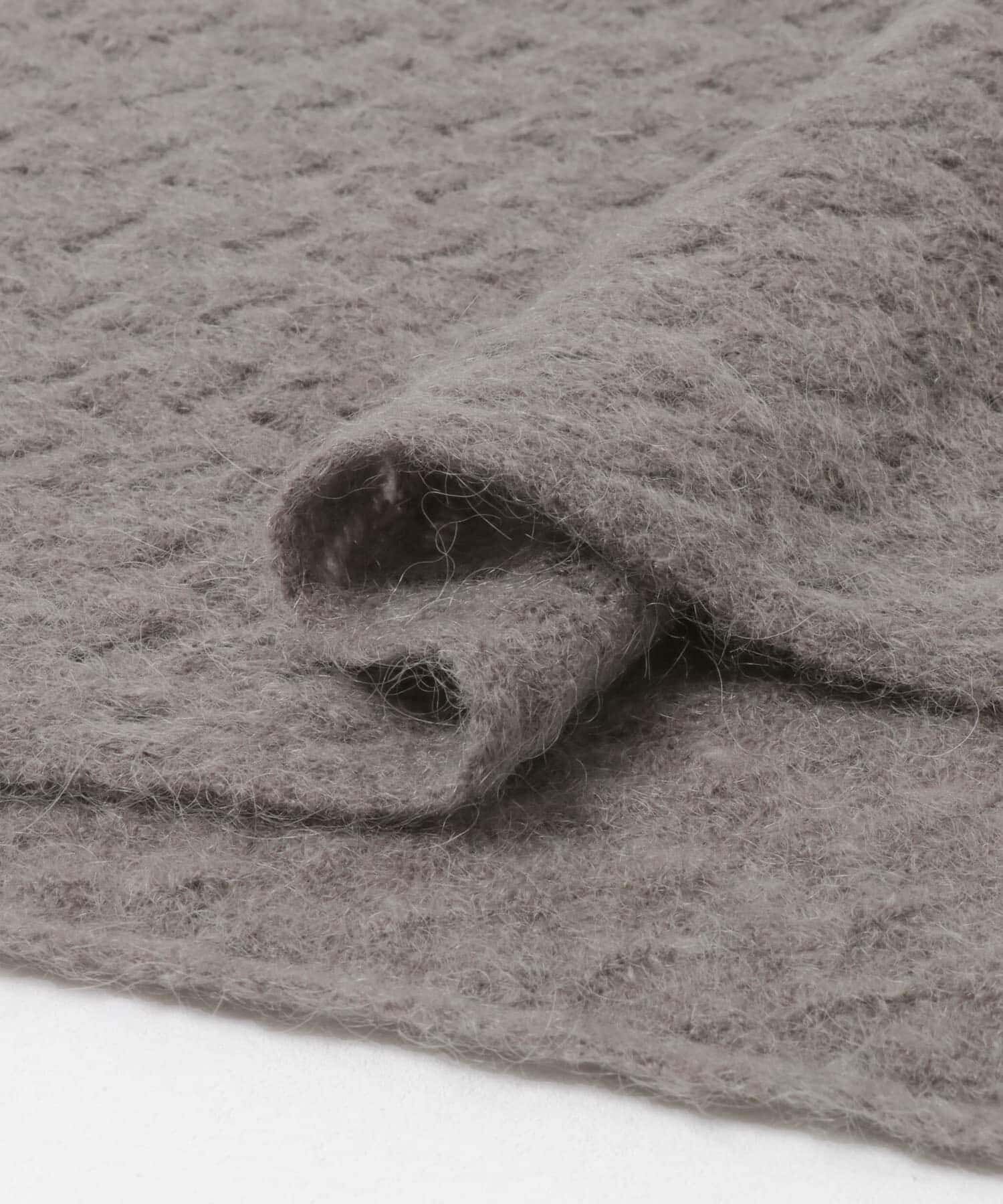 URBAN RESEARCH ROSSO「F by ROSSO　ヘアリーニットプルオーバー+ニットスカーフ」|ニット・セーター|