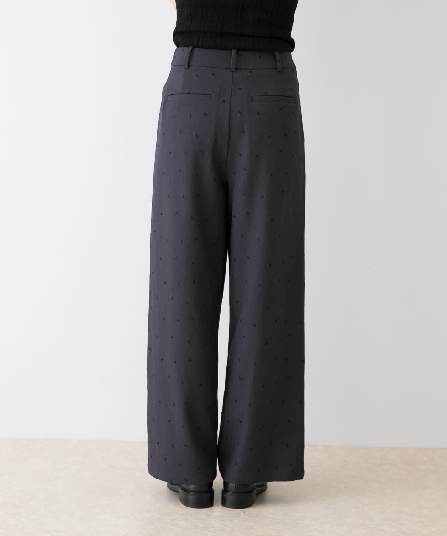 URBAN RESEARCH ROSSO「F by ROSSO　ハート刺繍タックワイドパンツ」|その他|