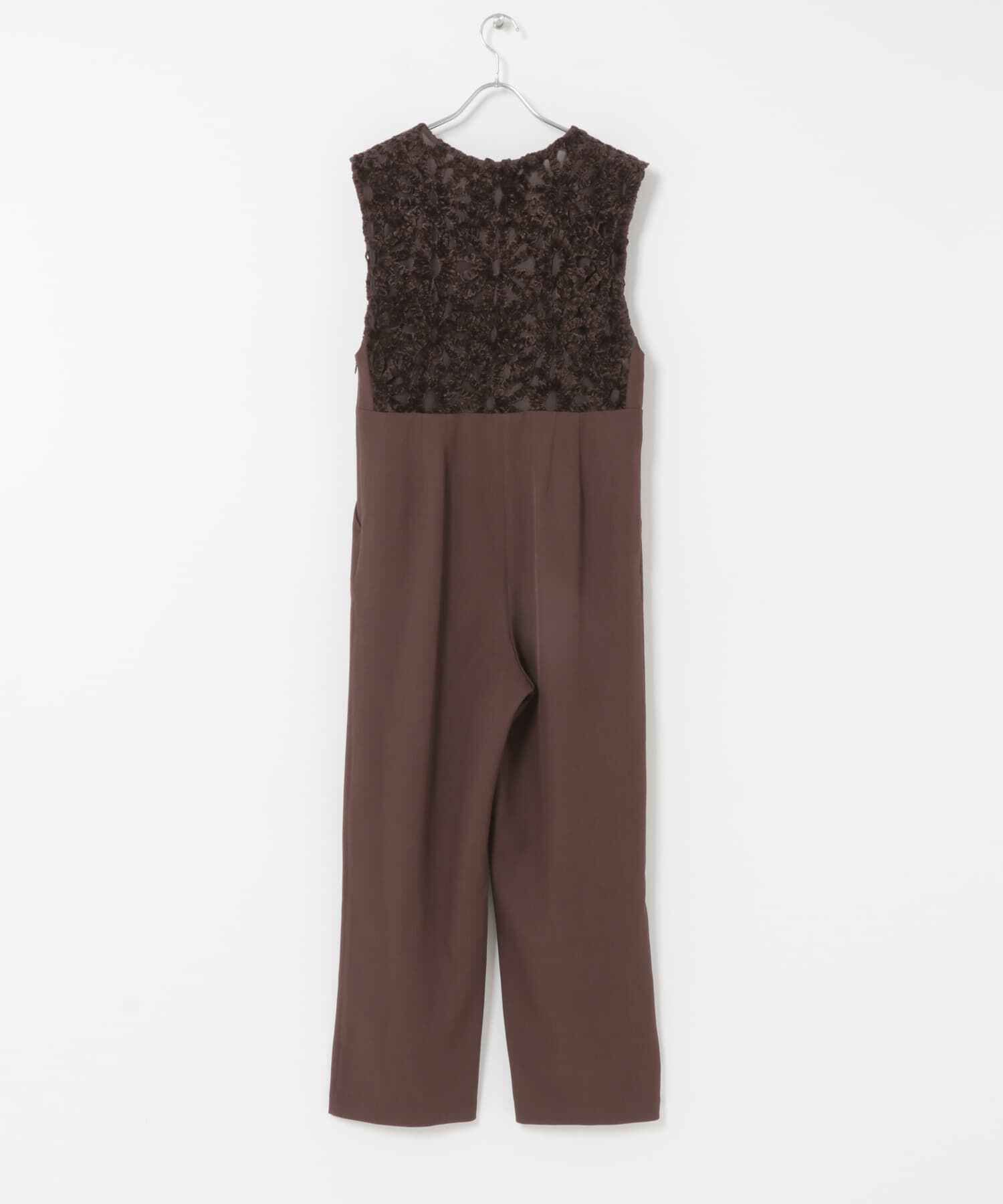 URBAN RESEARCH ROSSO「F by ROSSO　モールレース切替オールインワン」|スカート|