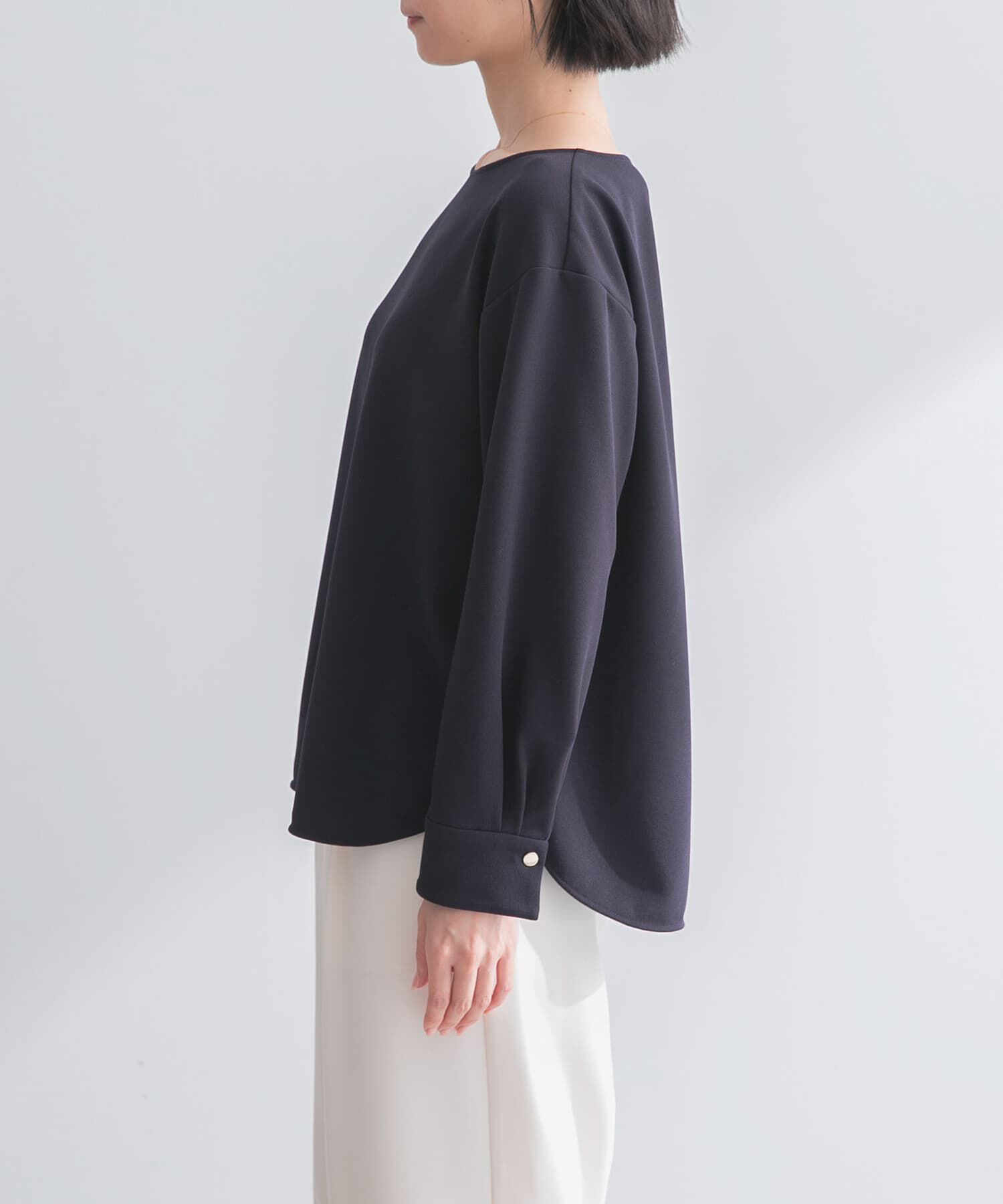 URBAN RESEARCH ROSSO「ストレッチジョーゼットブラウス」|シャツ・ブラウス|