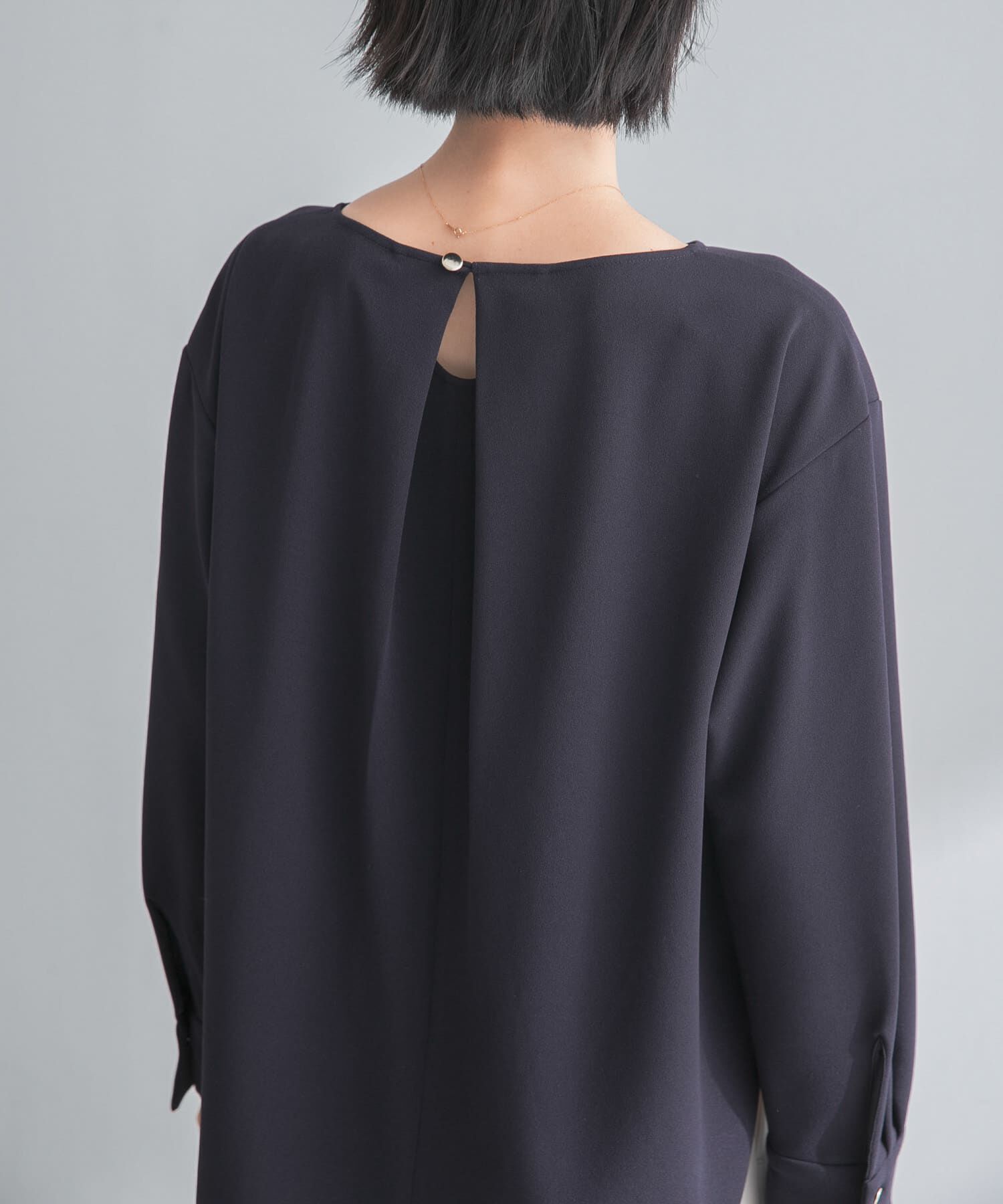 URBAN RESEARCH ROSSO「ストレッチジョーゼットブラウス」|シャツ・ブラウス|