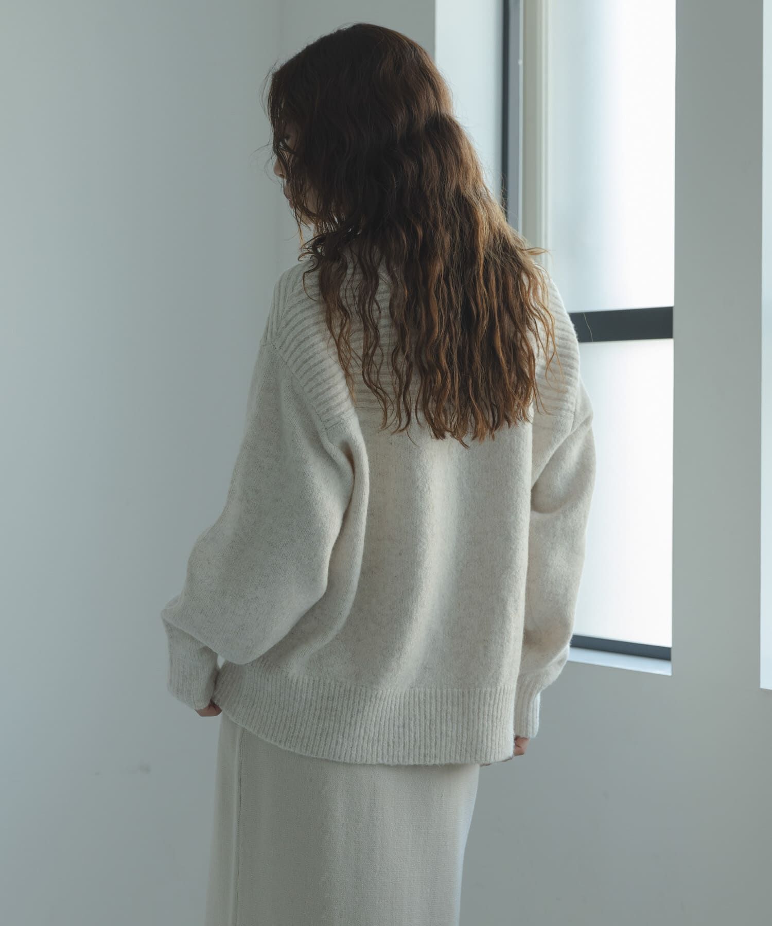 Sonny Label 「Wフェイス2wayニットプルオーバー」|ニット・セーター|