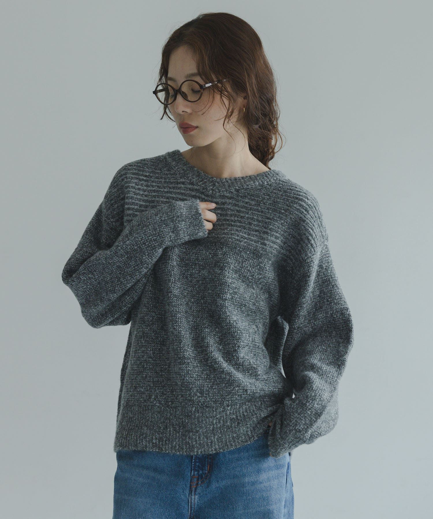 Sonny Label 「Wフェイス2wayニットプルオーバー」|ニット・セーター|