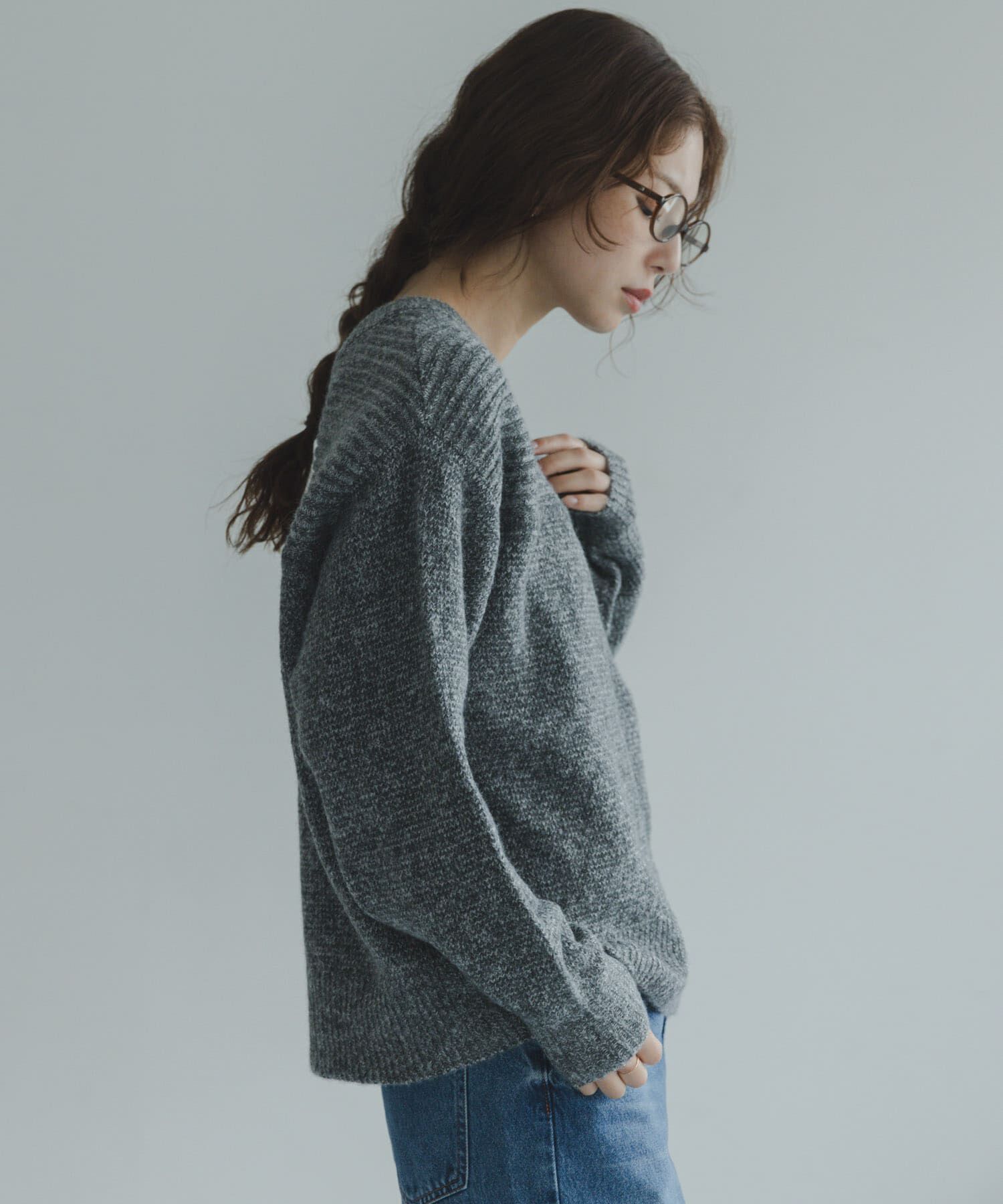 Sonny Label 「Wフェイス2wayニットプルオーバー」|ニット・セーター|