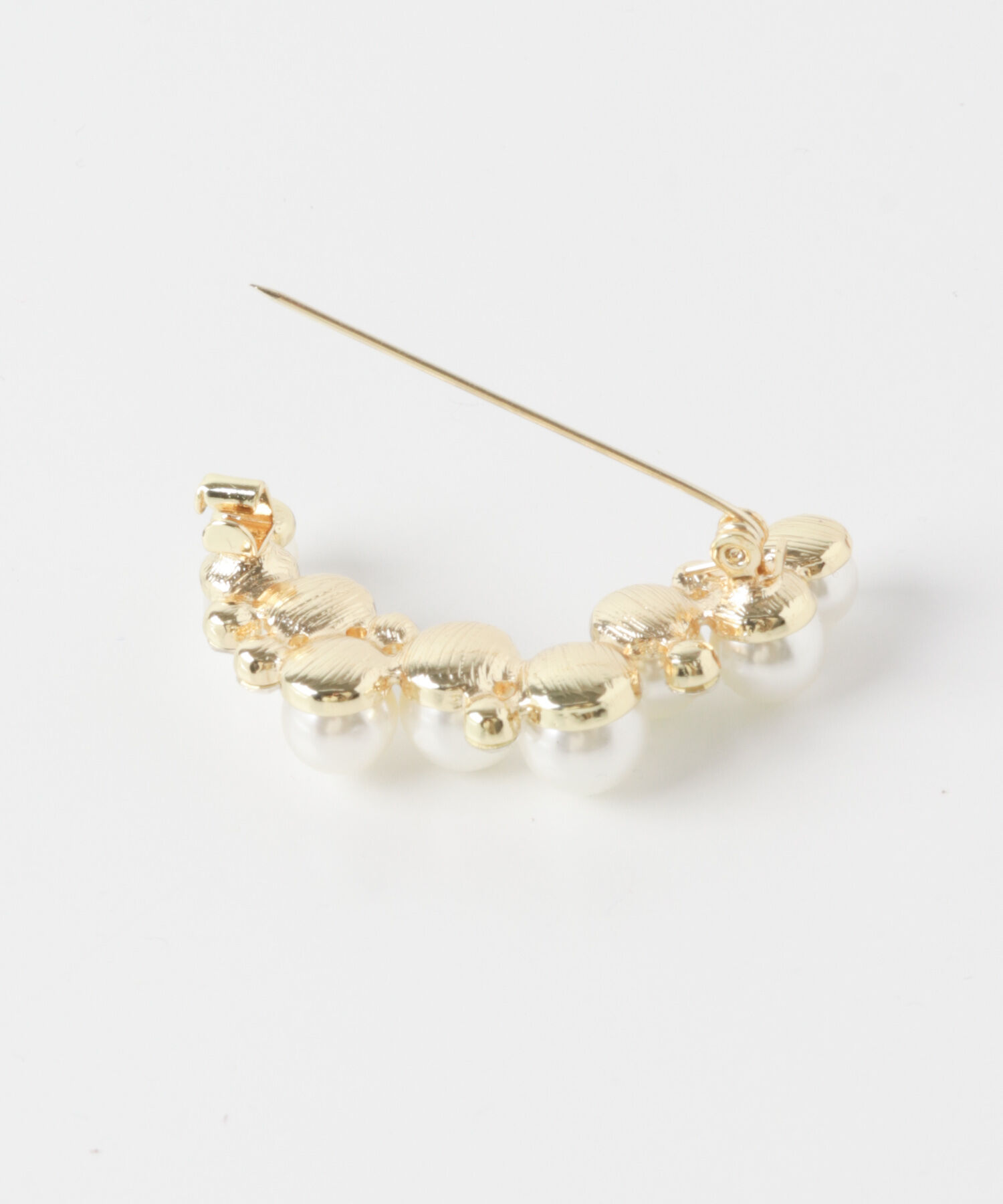 SMELLY「ランダムパールビジューブローチ」|ブローチ・コサージュ|