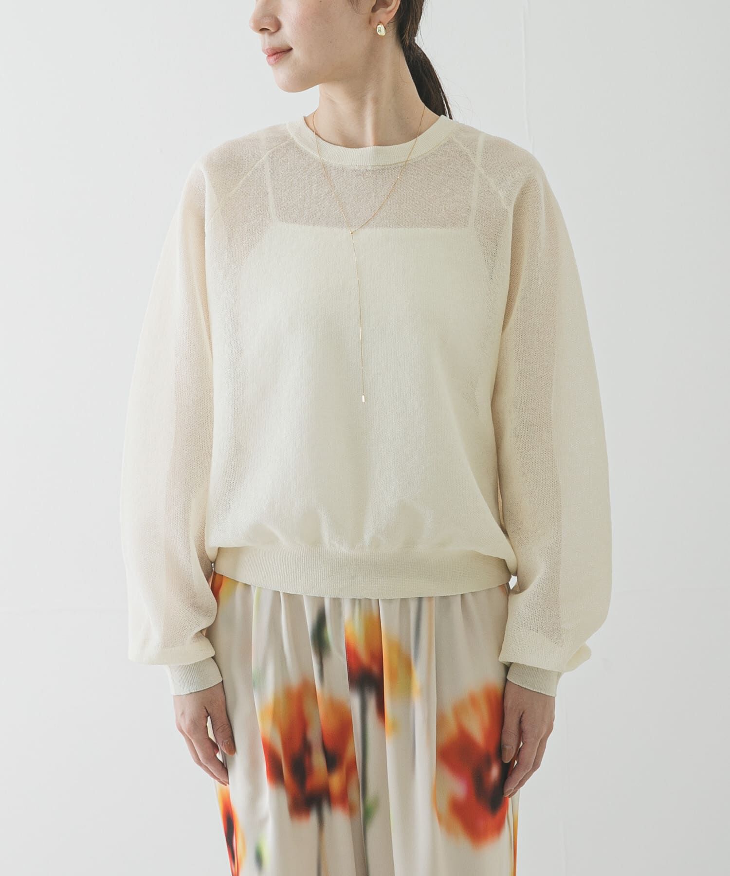 URBAN RESEARCH「リネン混スポンディッシュニット」|ニット・セーター|