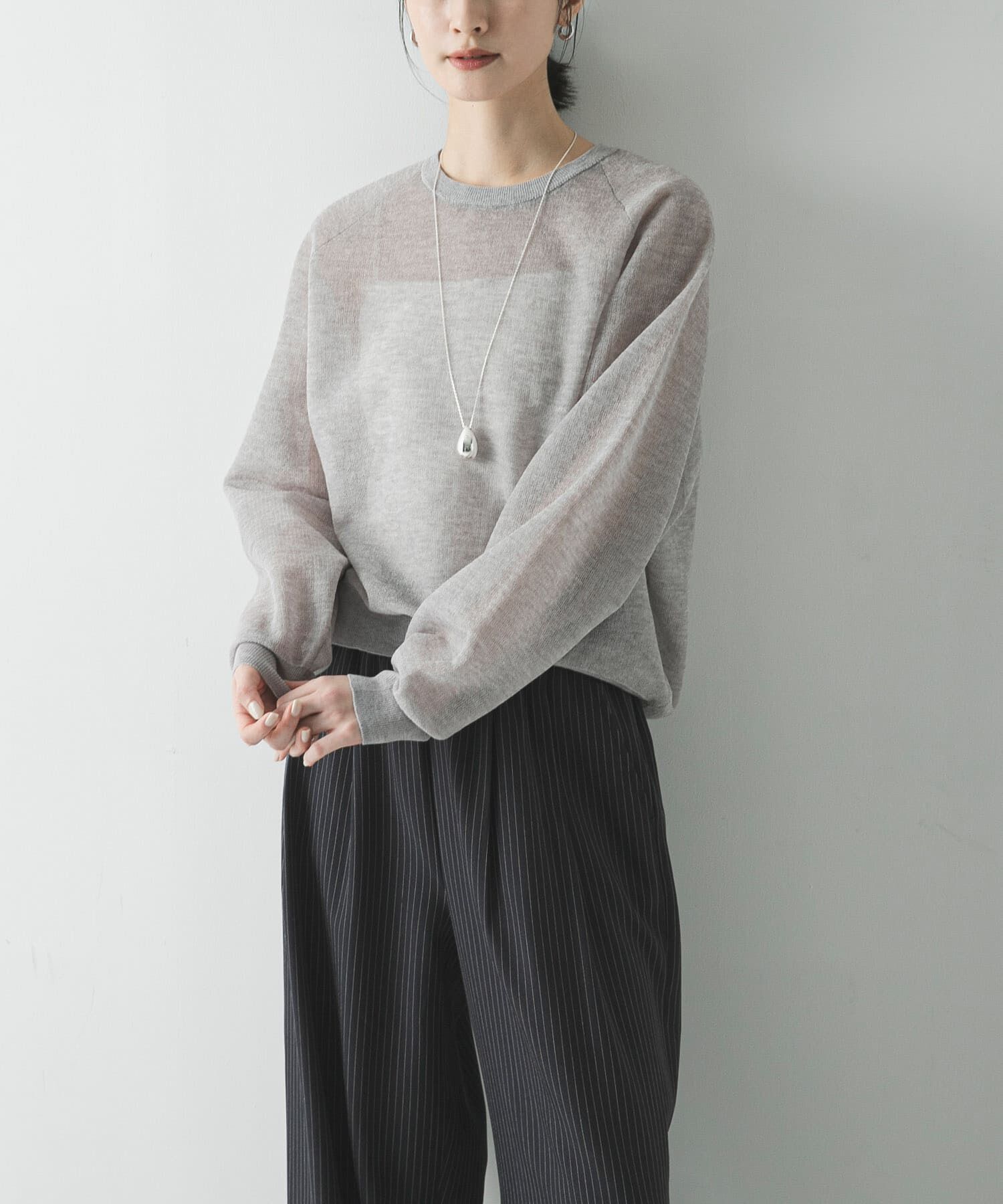 URBAN RESEARCH「リネン混スポンディッシュニット」|ニット・セーター|