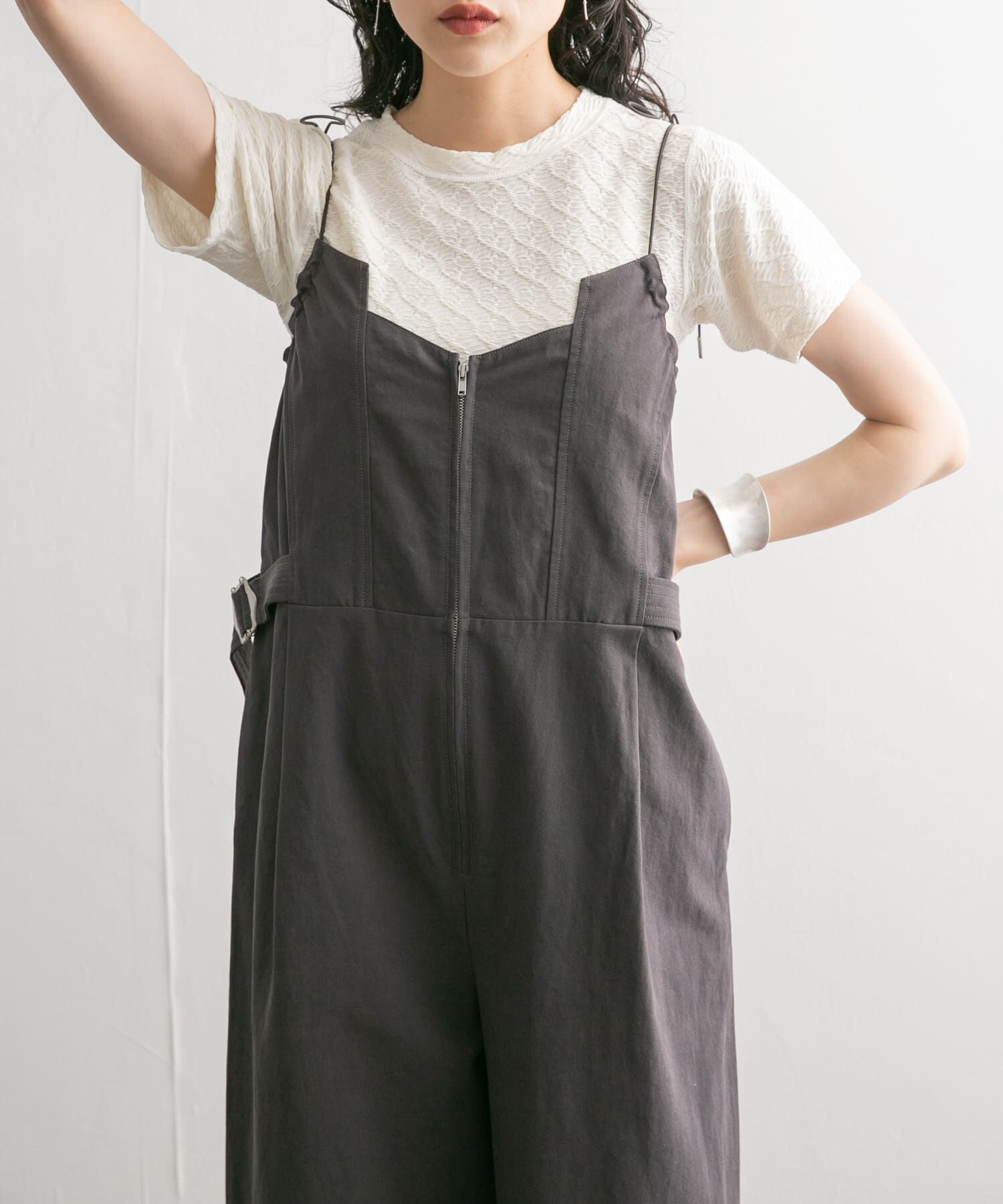  「ステッチデザインシャーリングTEE」|Tシャツ・カットソー|