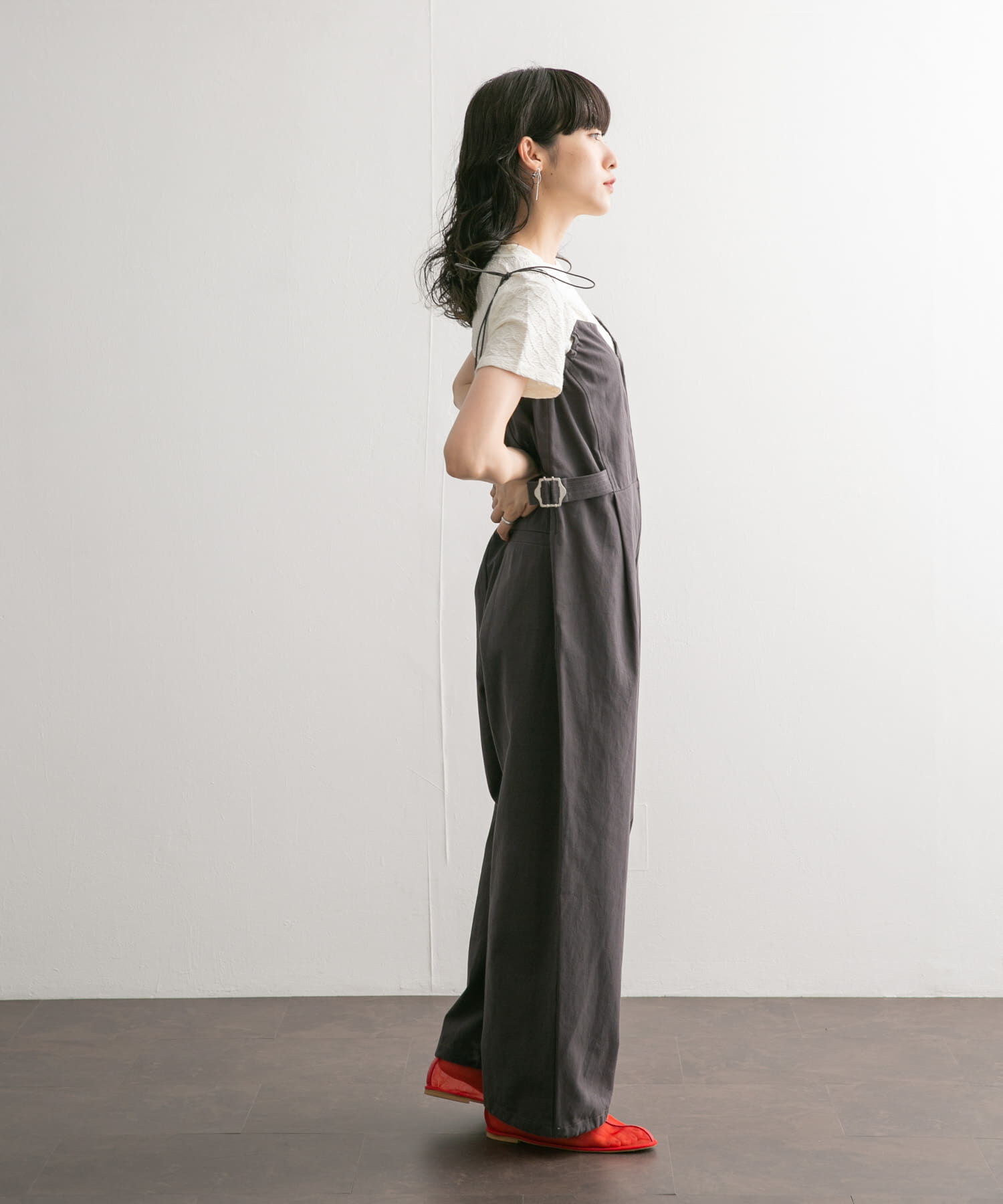  「ステッチデザインシャーリングTEE」|Tシャツ・カットソー|