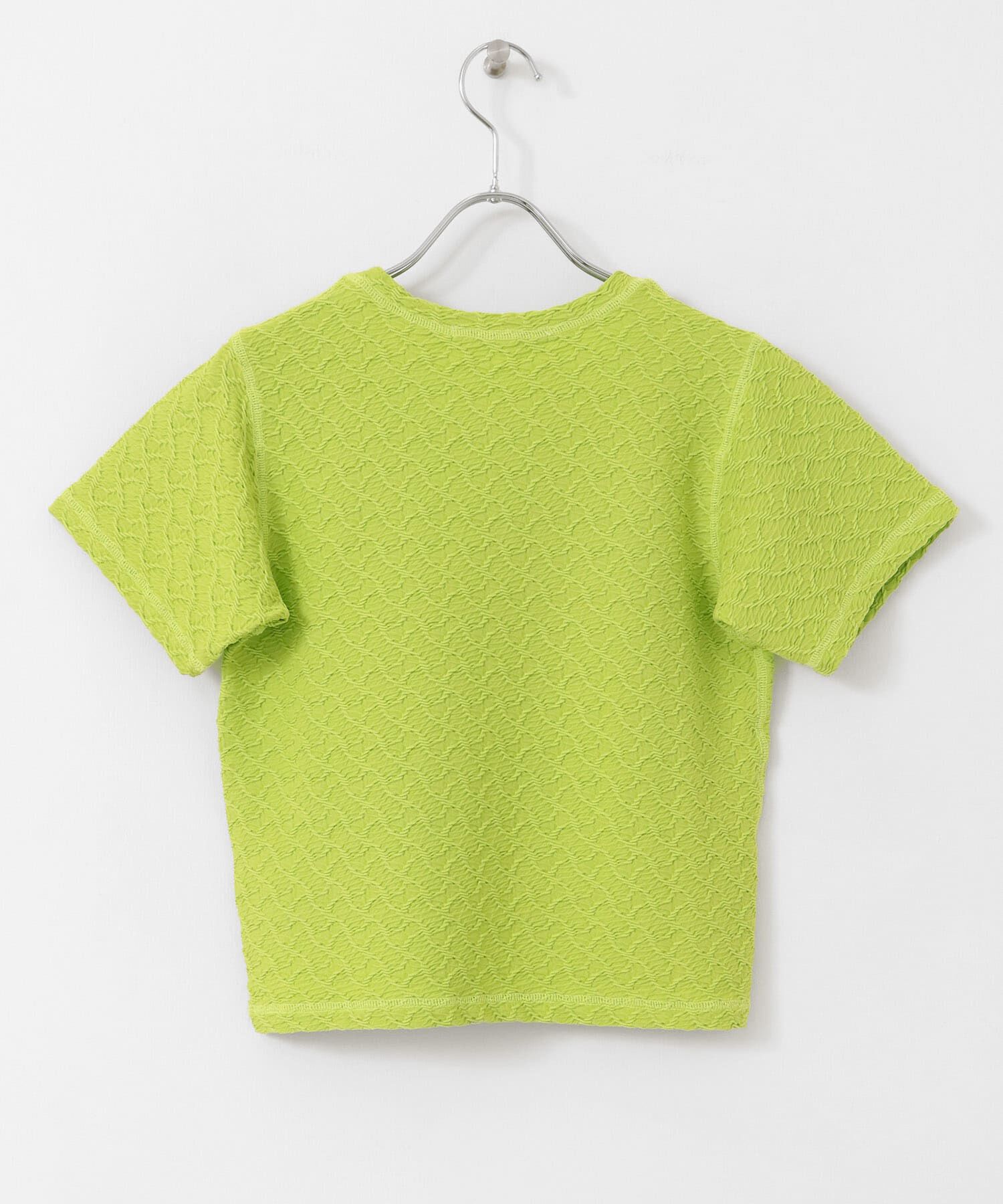  「ステッチデザインシャーリングTEE」|Tシャツ・カットソー|