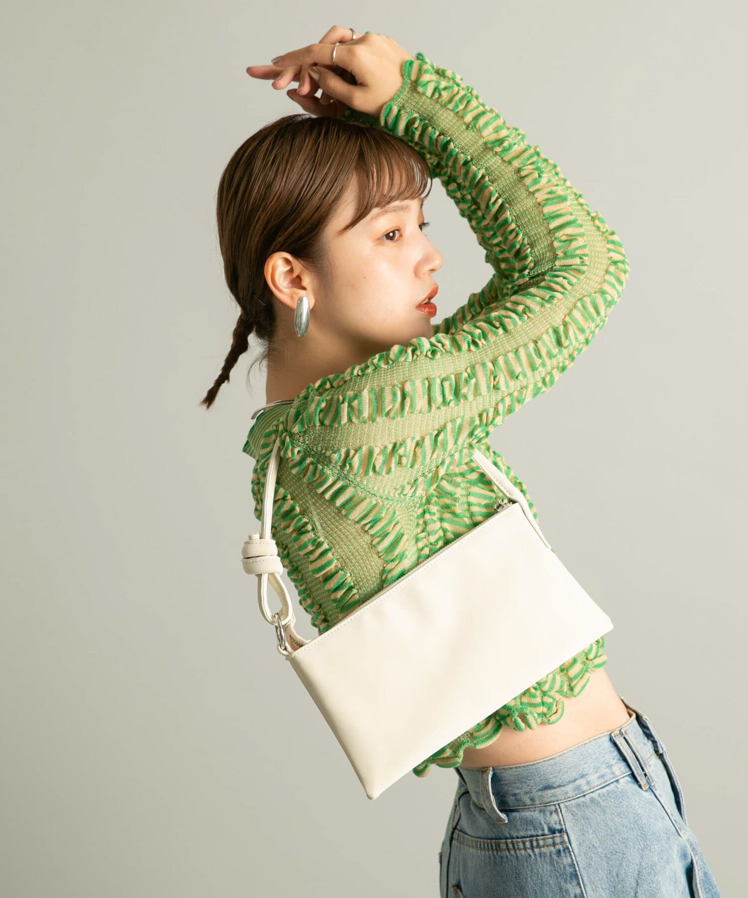  「ハンドルデザインショルダーBAG」|ショルダー・メッセンジャー|